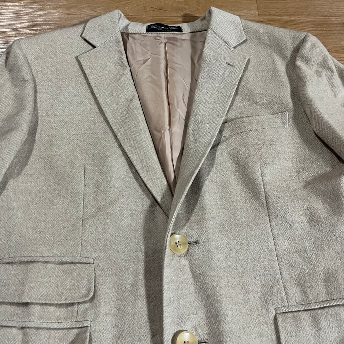 [105] 바톤 권오수 제냐 헤링본 캐시미어100 코트 상품이미지2