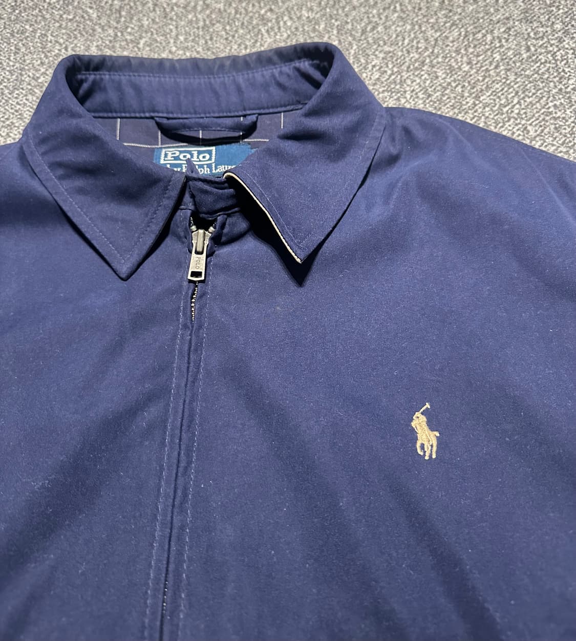 폴로 랄프로렌 네이비 폴리쉘 블루종 자켓 L 상품이미지2