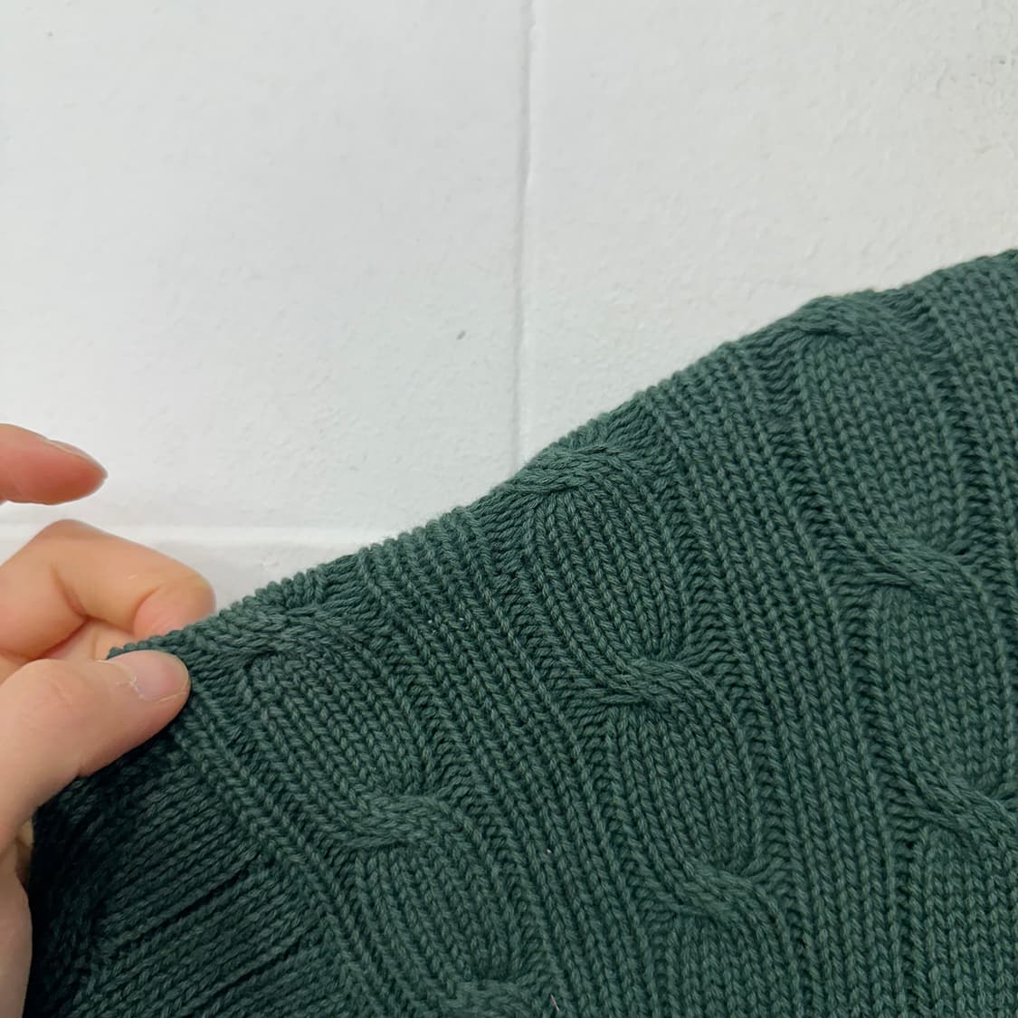 폴로 랄포로렌 꽈배기 니트 상품이미지8