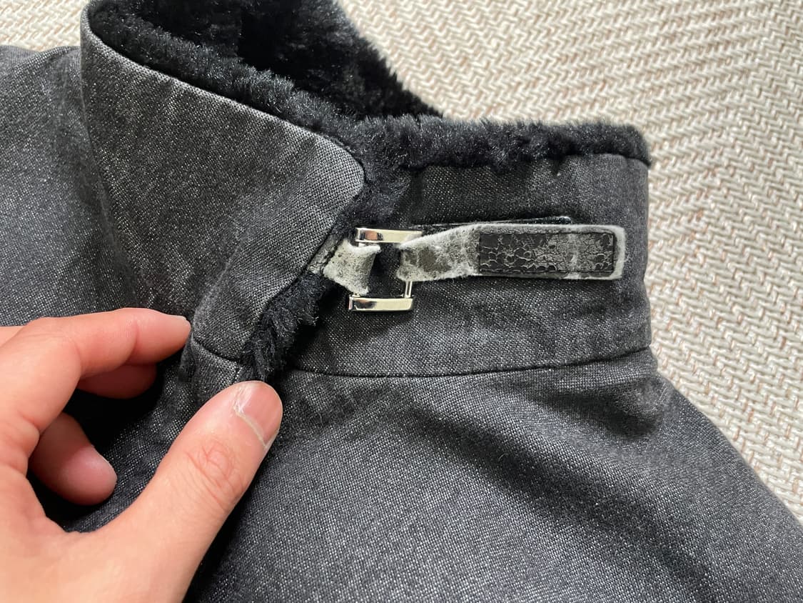 콤사이즘 데님 벨티드 자켓  J04108 상품이미지3