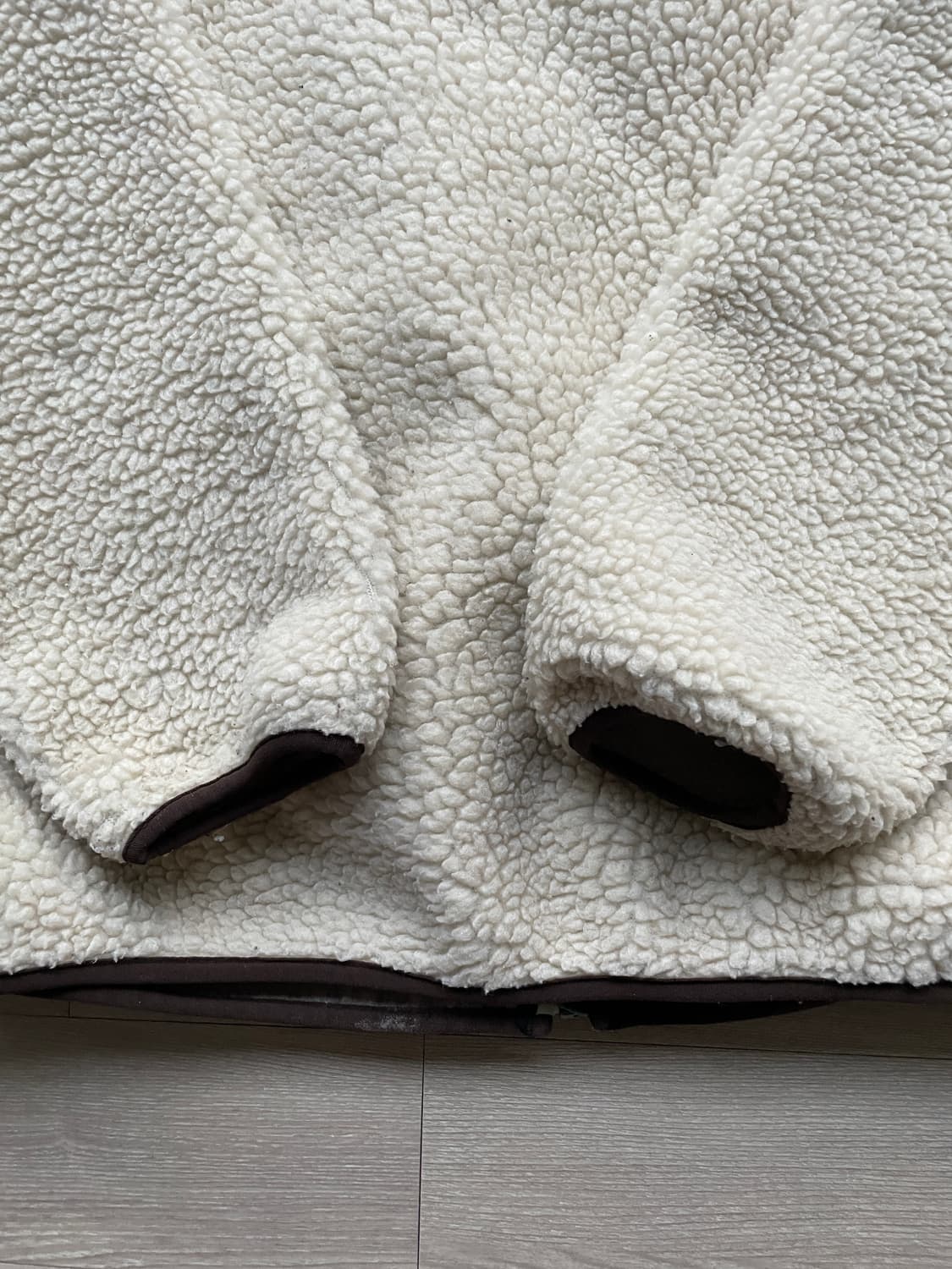 파타고니아 레트로x 오트밀 브라운 자켓 상품이미지9