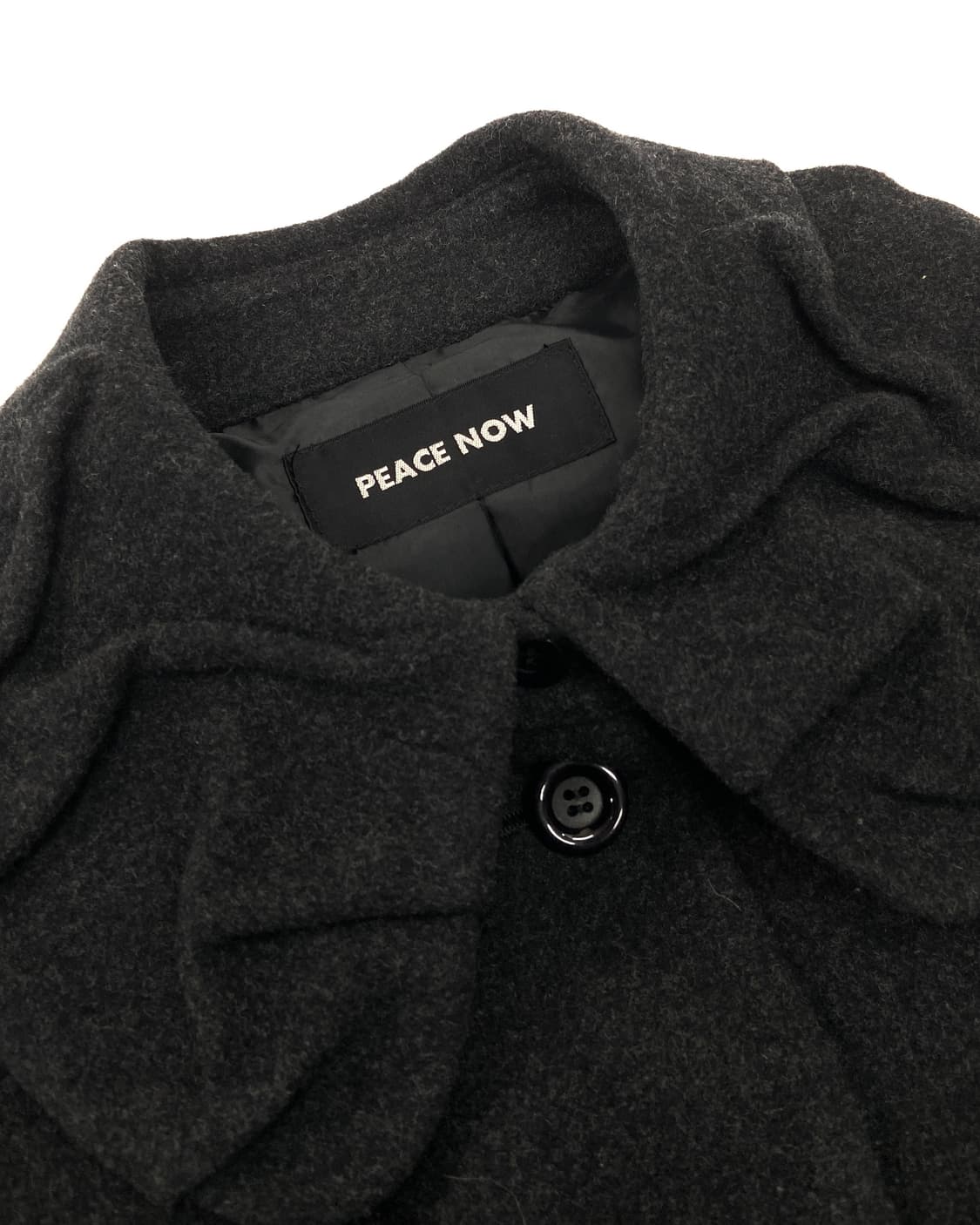 Peace Now Flare Wool Coat 상품이미지5