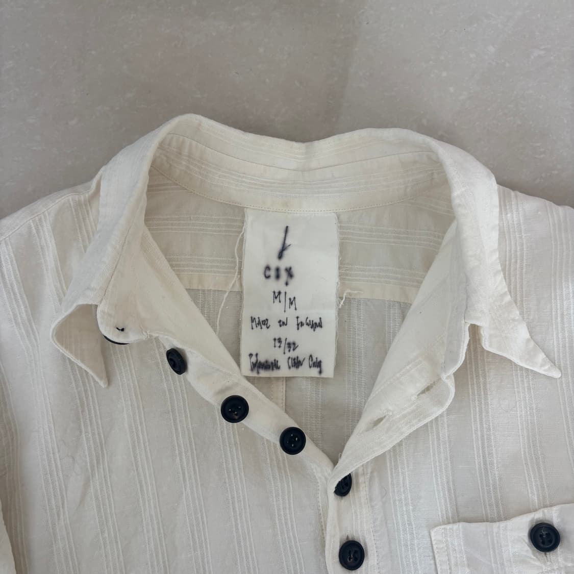 John Alexander Skelton 존 알렉산더 스켈톤 린넨 셔츠 상품이미지2