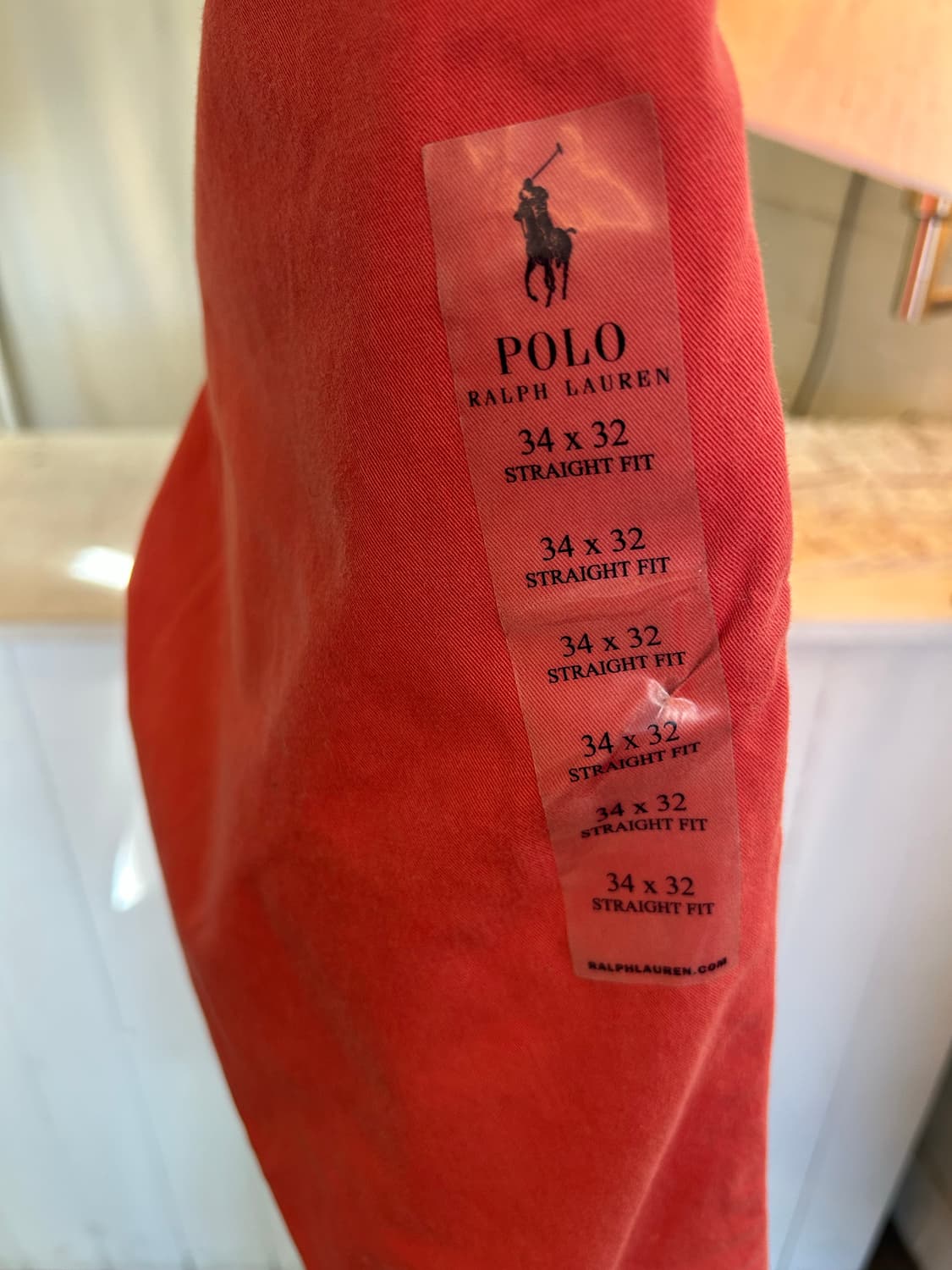 Pink polo 코튼 팬츠 상품이미지4