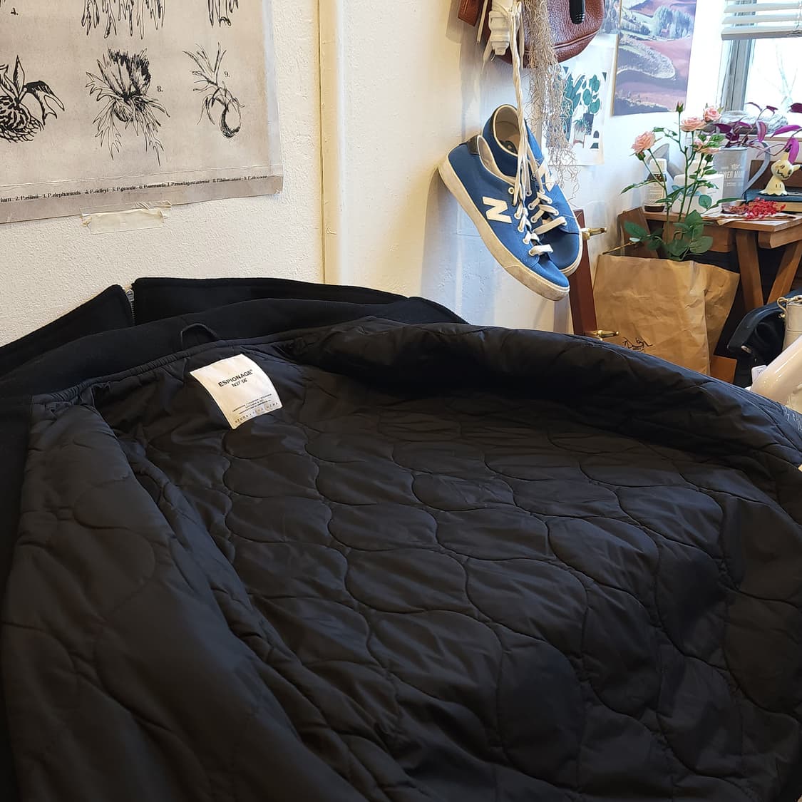 에스피오나지 울 코트 카뎃코트 32온즈 울 후드코트 M 상품이미지6