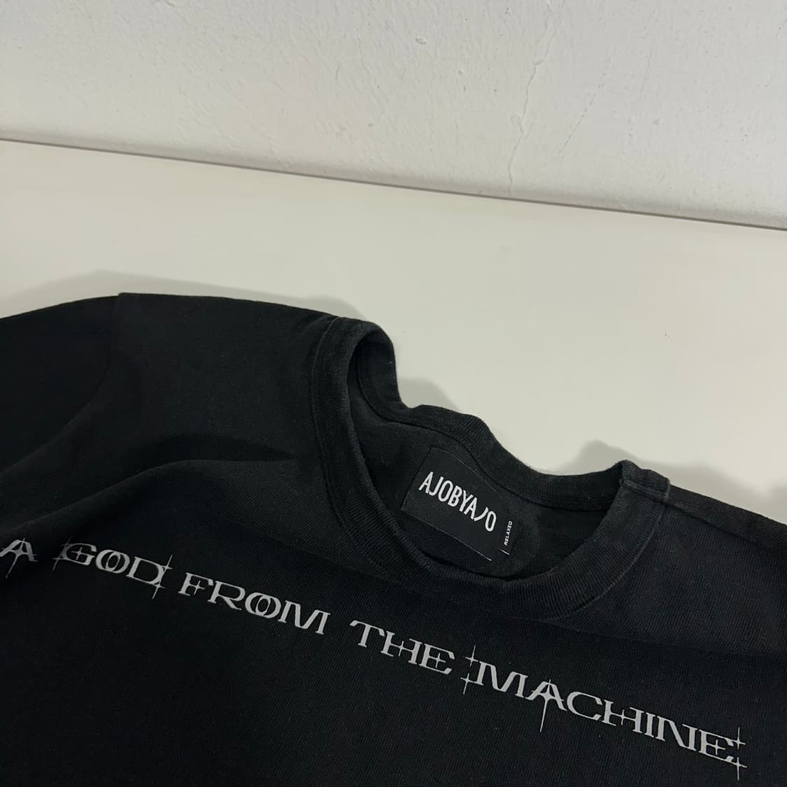 L 아조바이조 블랙 루즈핏 긴팔슬리브 상품이미지4