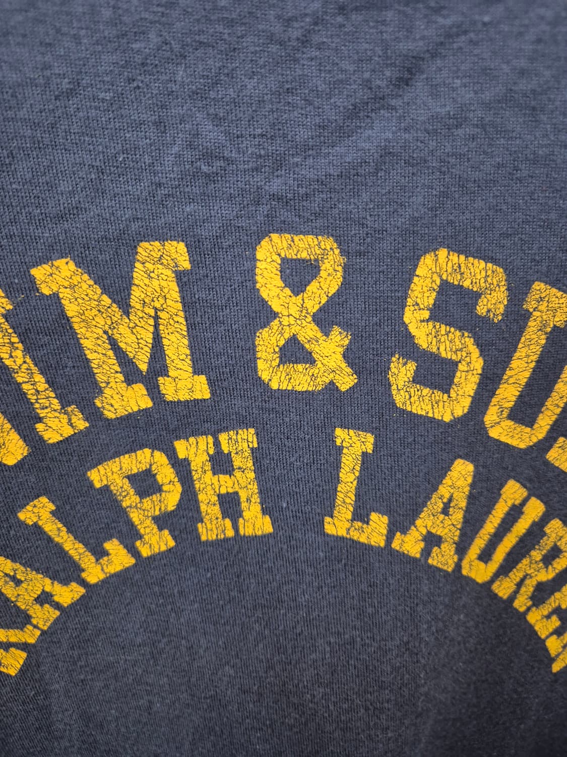 데님 앤 서플라이 랄프로렌 네이비 긴팔 티셔츠 L 상품이미지5