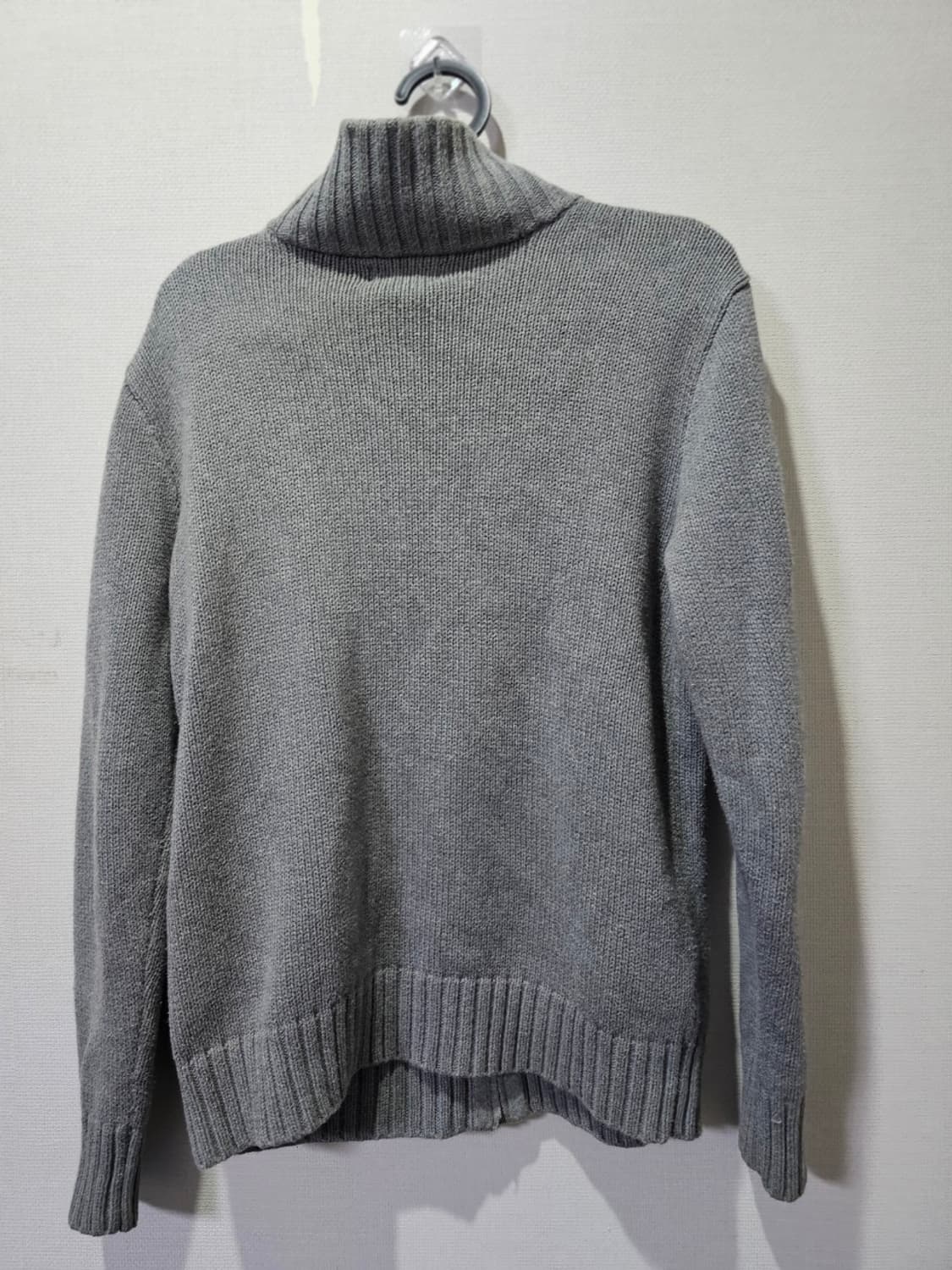 폴로 빅포니 그레이 니트집업 90 / S 상품이미지4