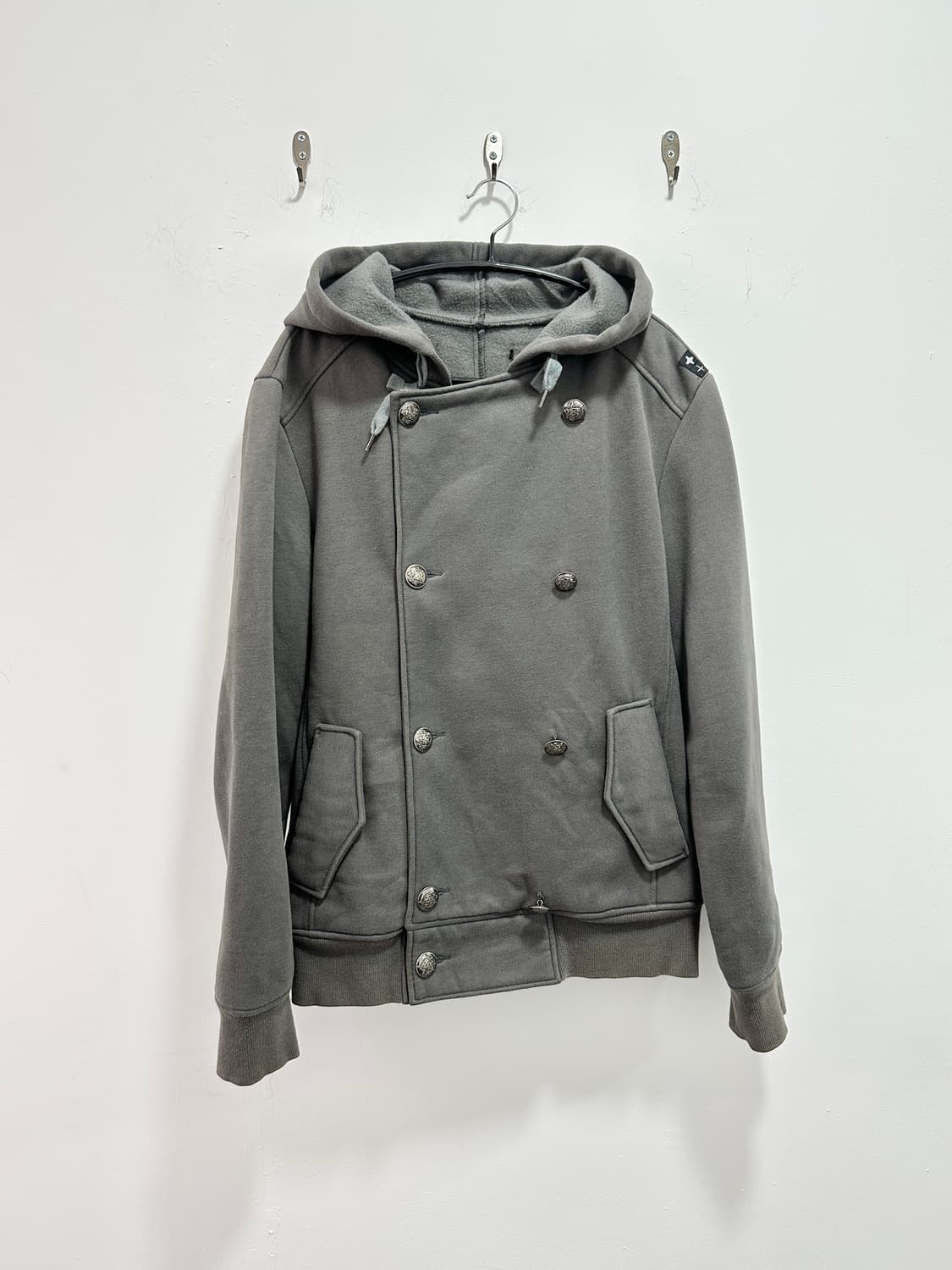 Vintage double buttoned hood jacket 상품이미지7