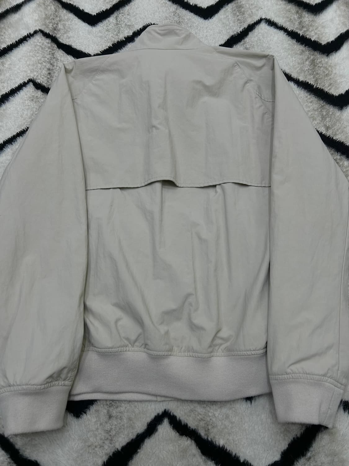 [한국XL]브룩스브라더스 나일론 코튼 헤링턴 자켓/아이보리 상품이미지5