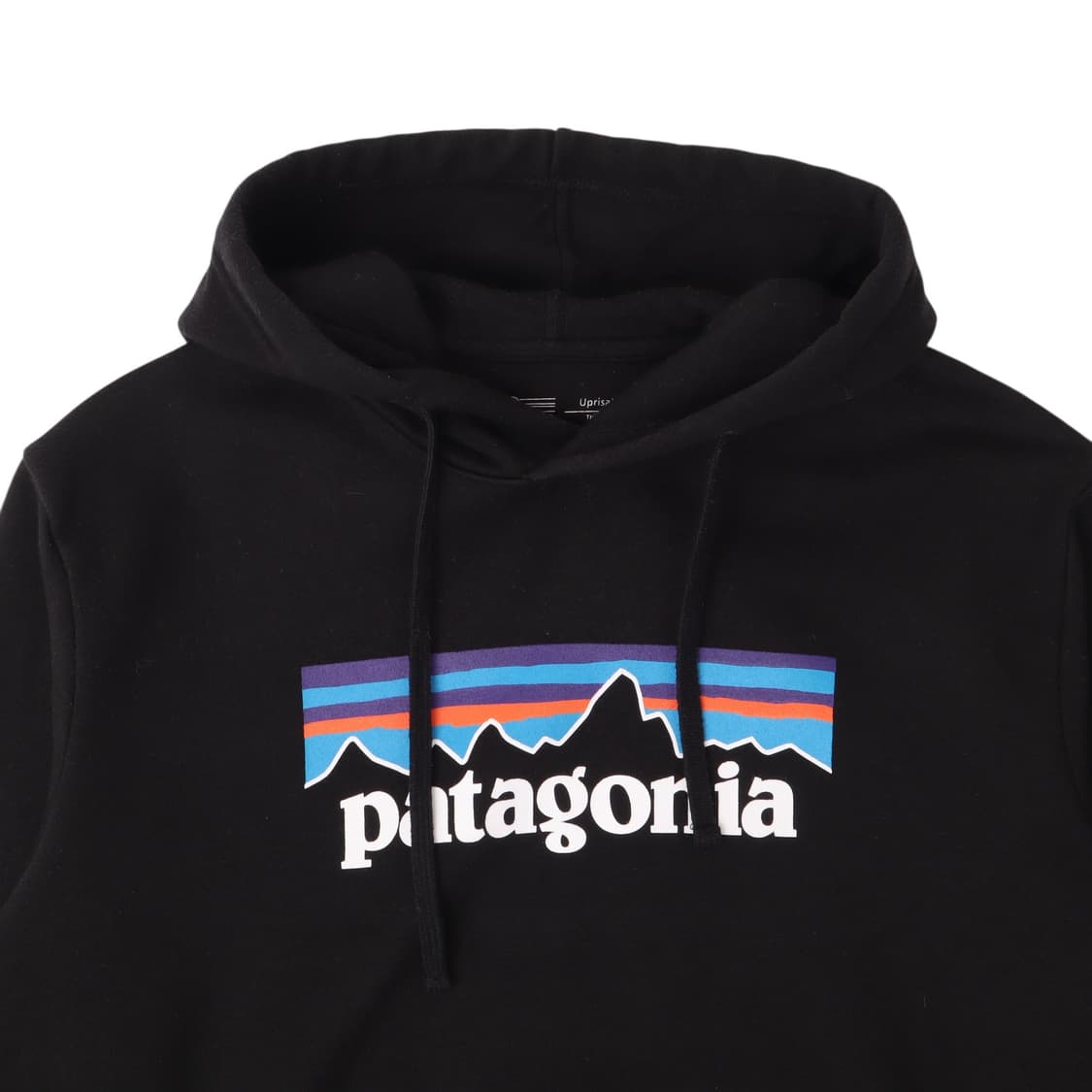 파타고니아 웨이브 로고 오가닉 후드티 상품이미지2