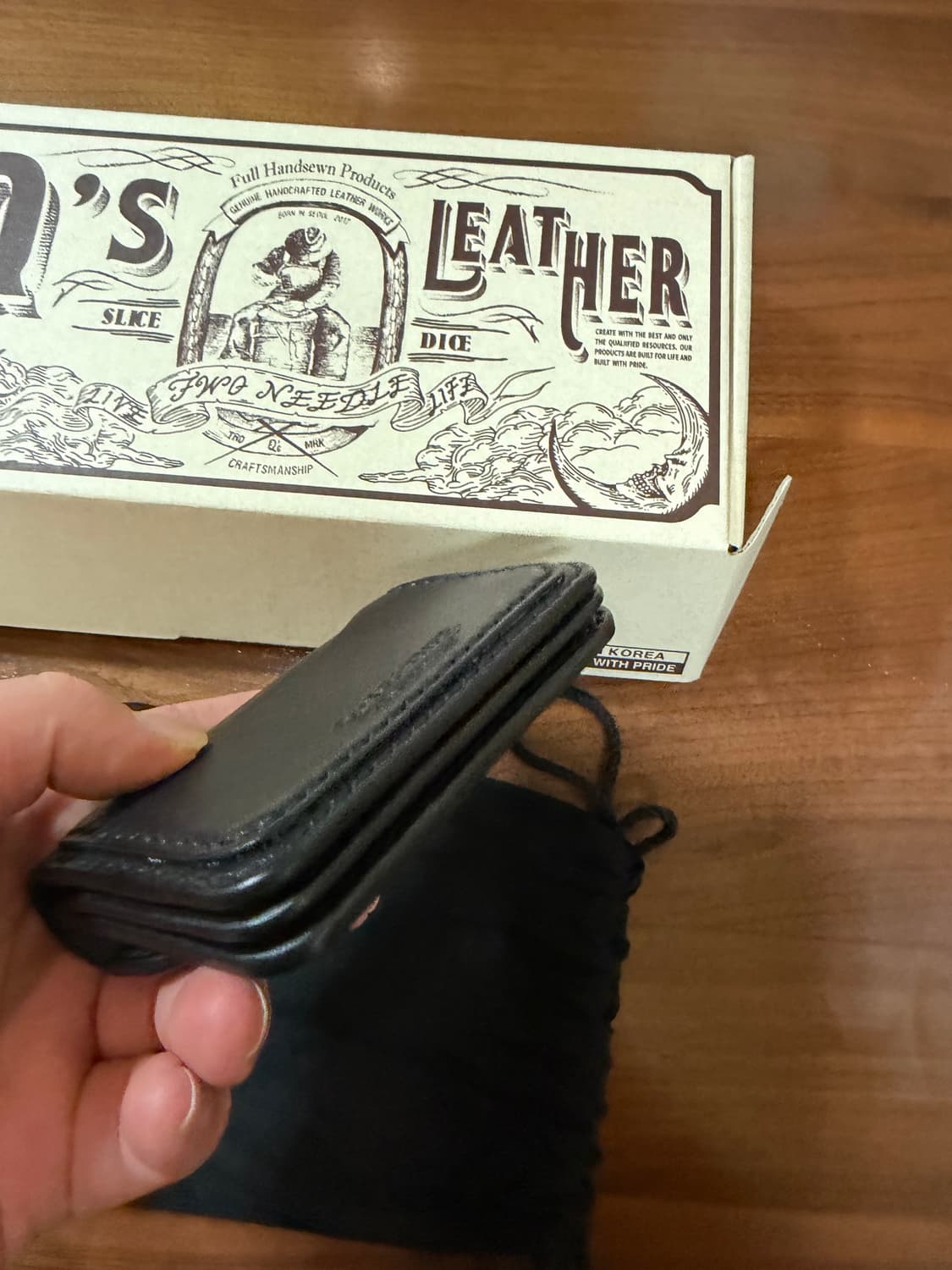 큐스레더 미니트러커 월렛 콘초ver 상품이미지7