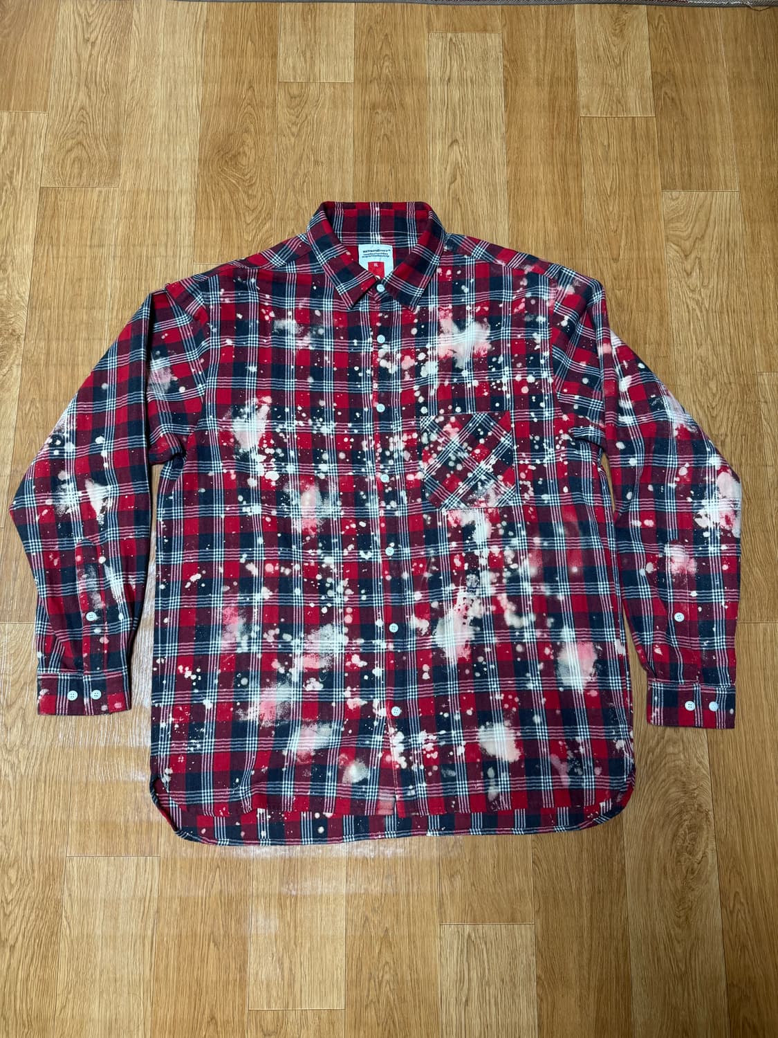 엑스트라오디너리 플란넬 셔츠 레드 상품이미지1