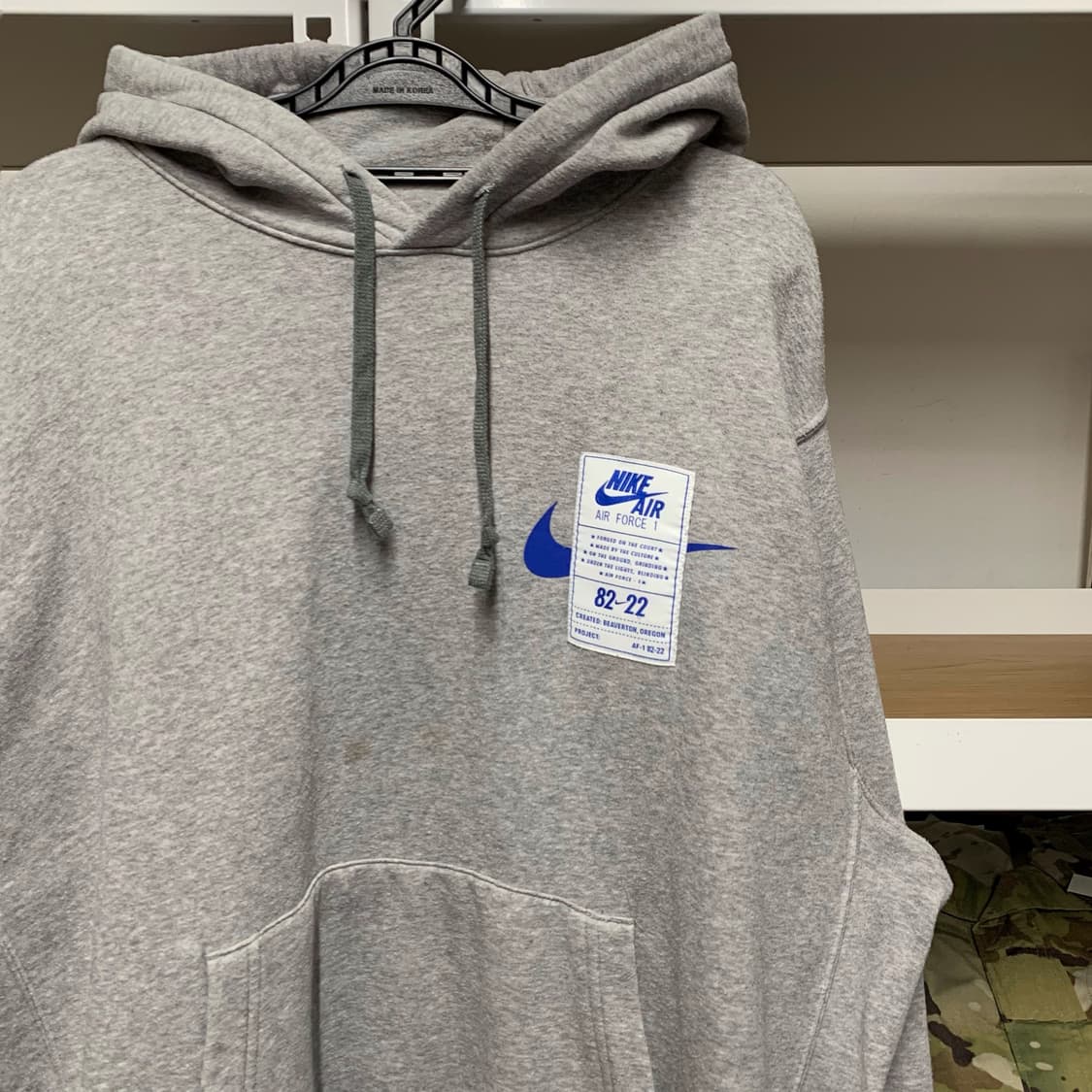 [XXL] 나이키 에어포스1 프린팅 후디 상품이미지1