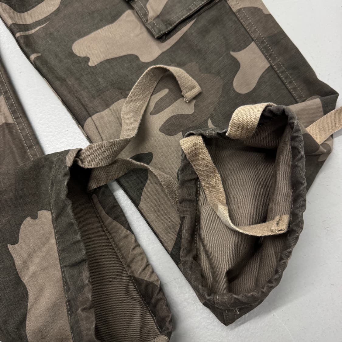 카모 Y2K 탄창 밀리터리 빈티지 카고팬츠 상품이미지6