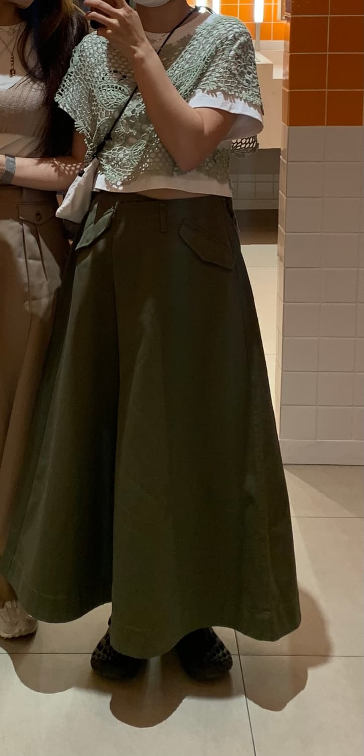 디키즈 빔즈 콜라보 롱스커트 상품이미지6