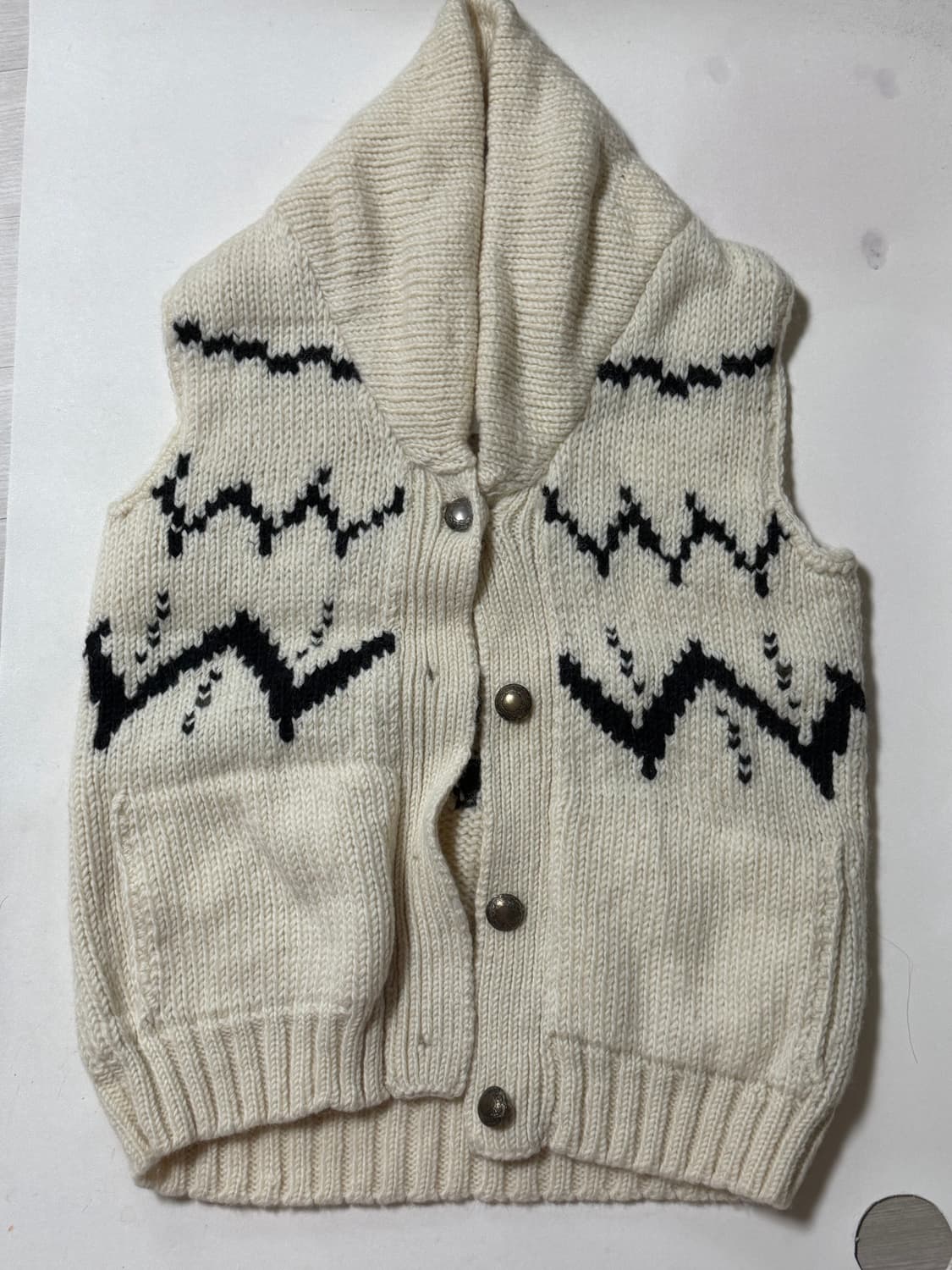 빈티지니트조끼 상품이미지1