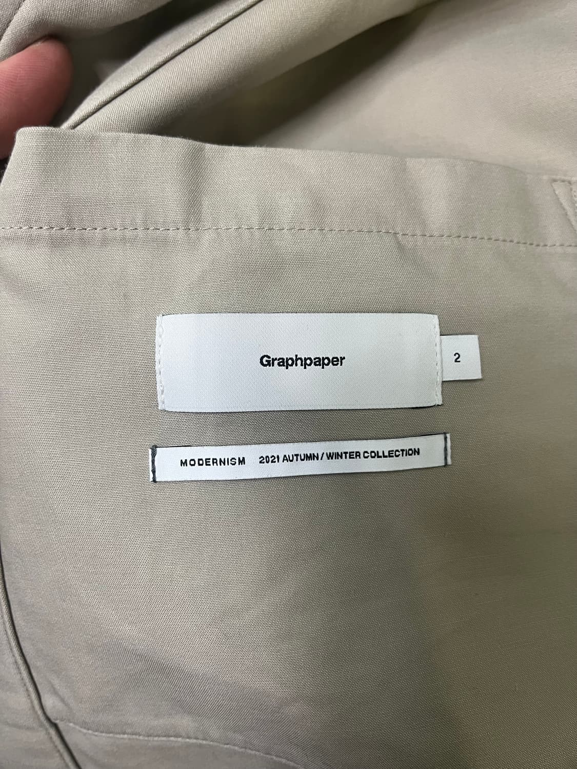 Graphpaper 자켓 2사이즈 상품이미지5