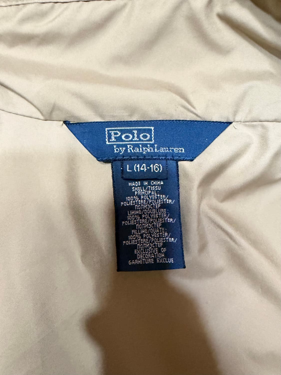 폴로 퀄팅 자켓 상품이미지4