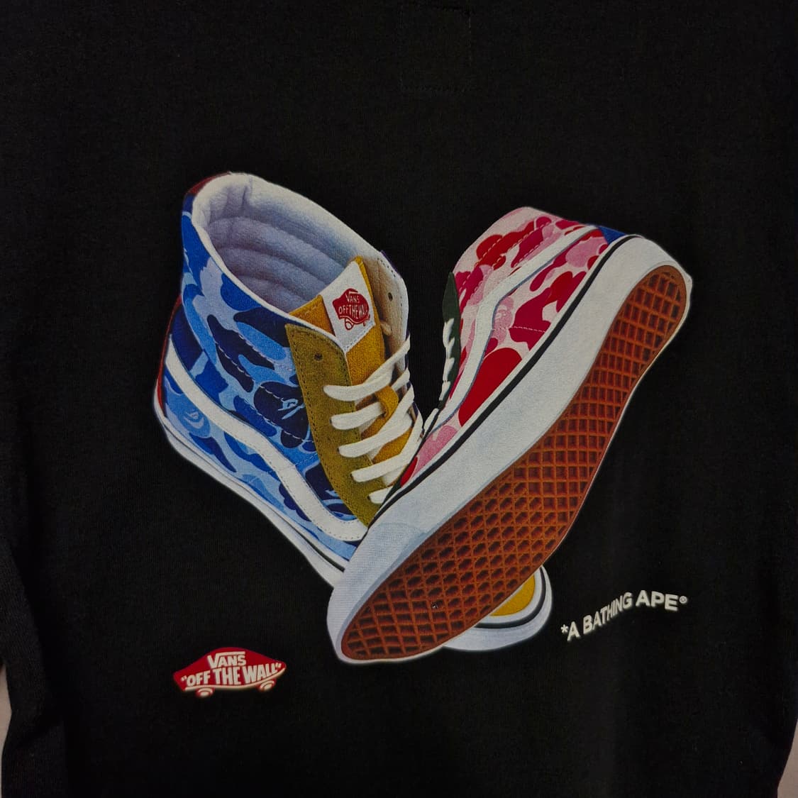 베이프 x 반스 티셔츠 상품이미지4