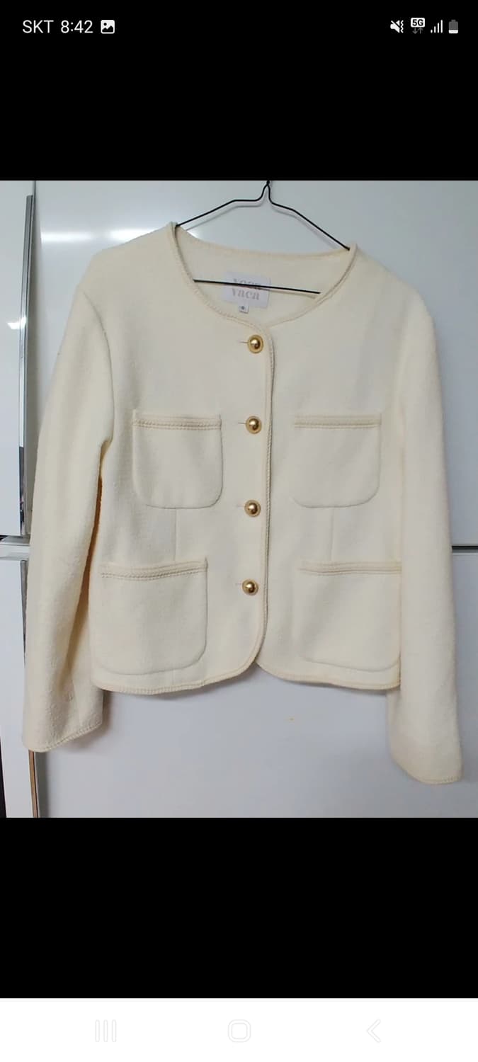 보카바카 골드버튼 트위드자켓 상품이미지1