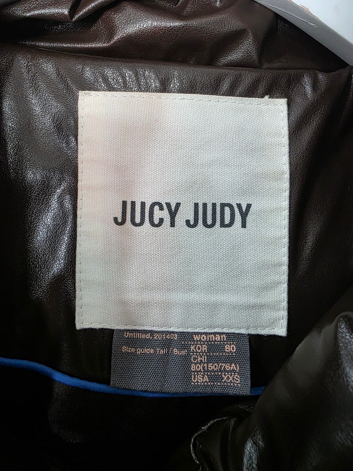 쥬시쥬디 여성 숏패딩 상품이미지3