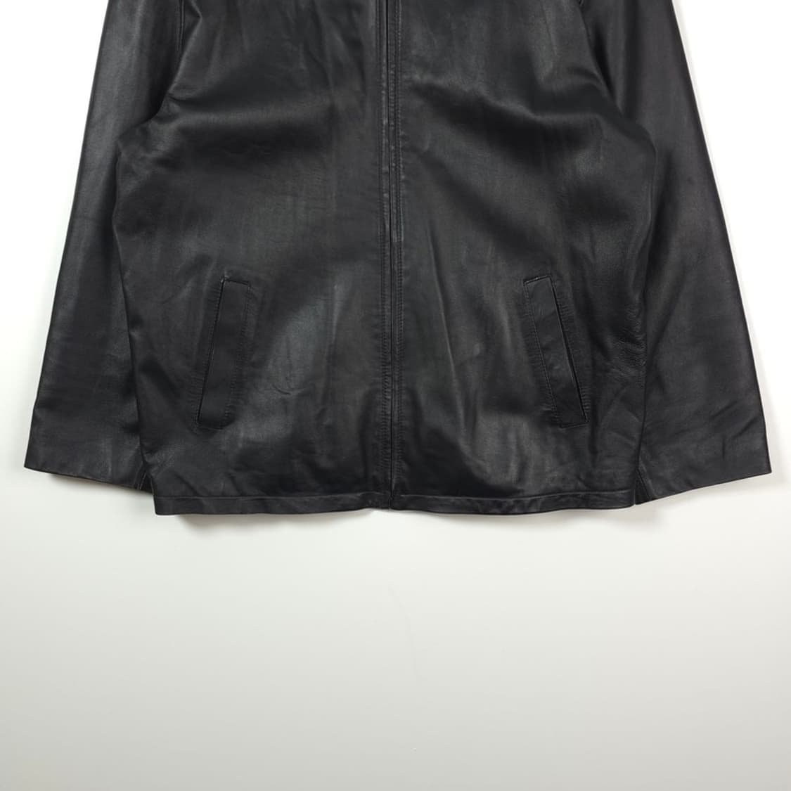 KUMKANG 금강 양가죽 레더자켓 집업 블랙 XL 상품이미지4