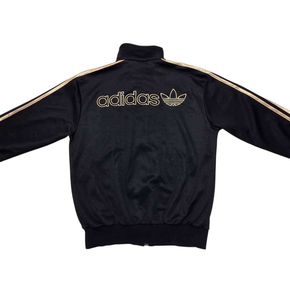 Adidas 아디다스 90s 일본 올드 빈티지 검/금 파이어버드 트랙탑  상품이미지4