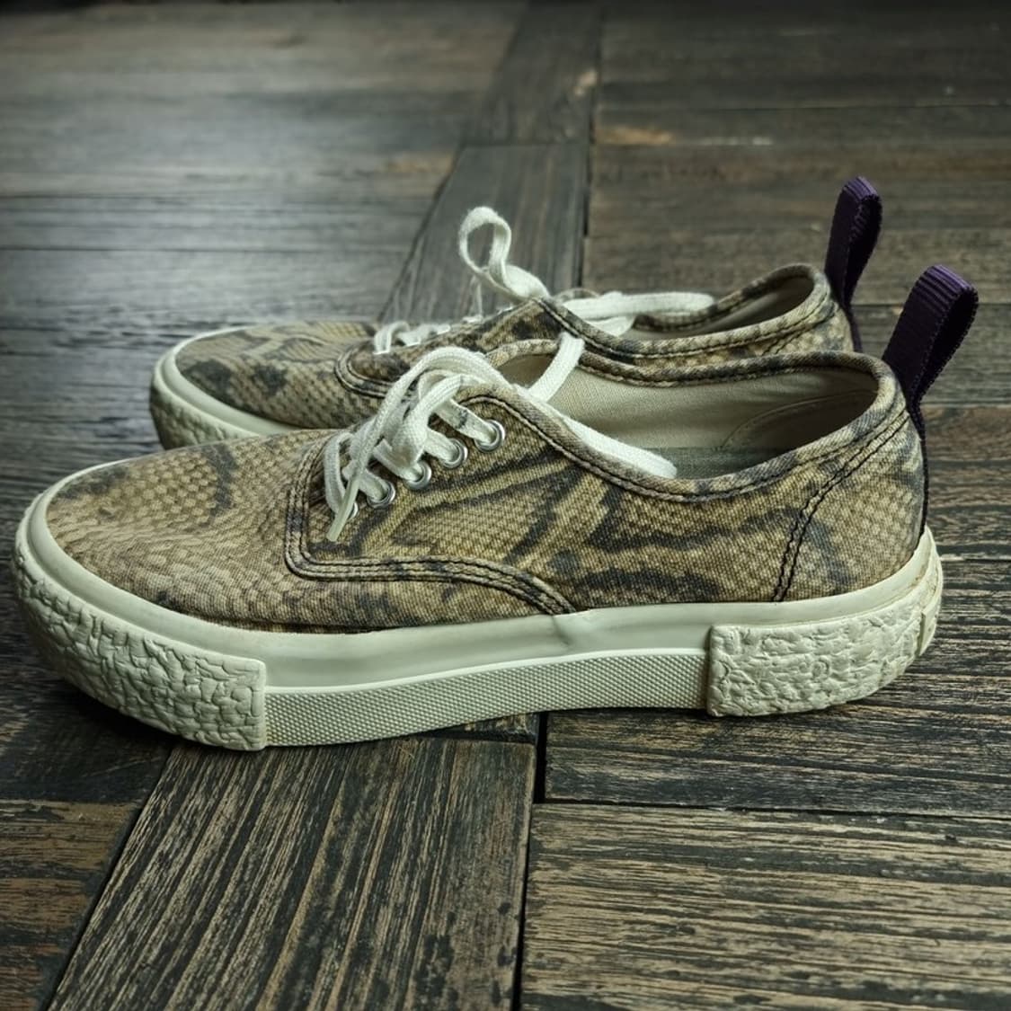 [에이치앤엠 X 이티스] 스네이크 스킨 파이톤 뱀피 스니커즈 M20152 상품이미지4