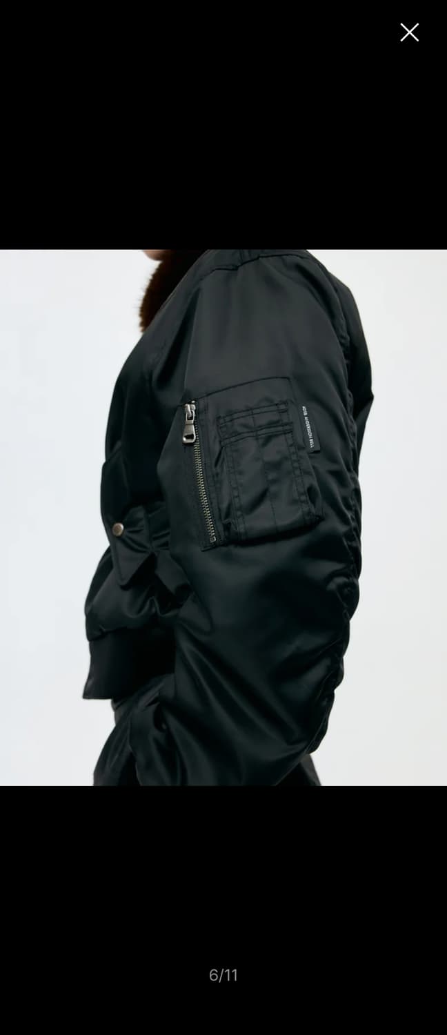 앤더슨벨 퍼 붐버자켓 / fur  ma-1 bomber 상품이미지6