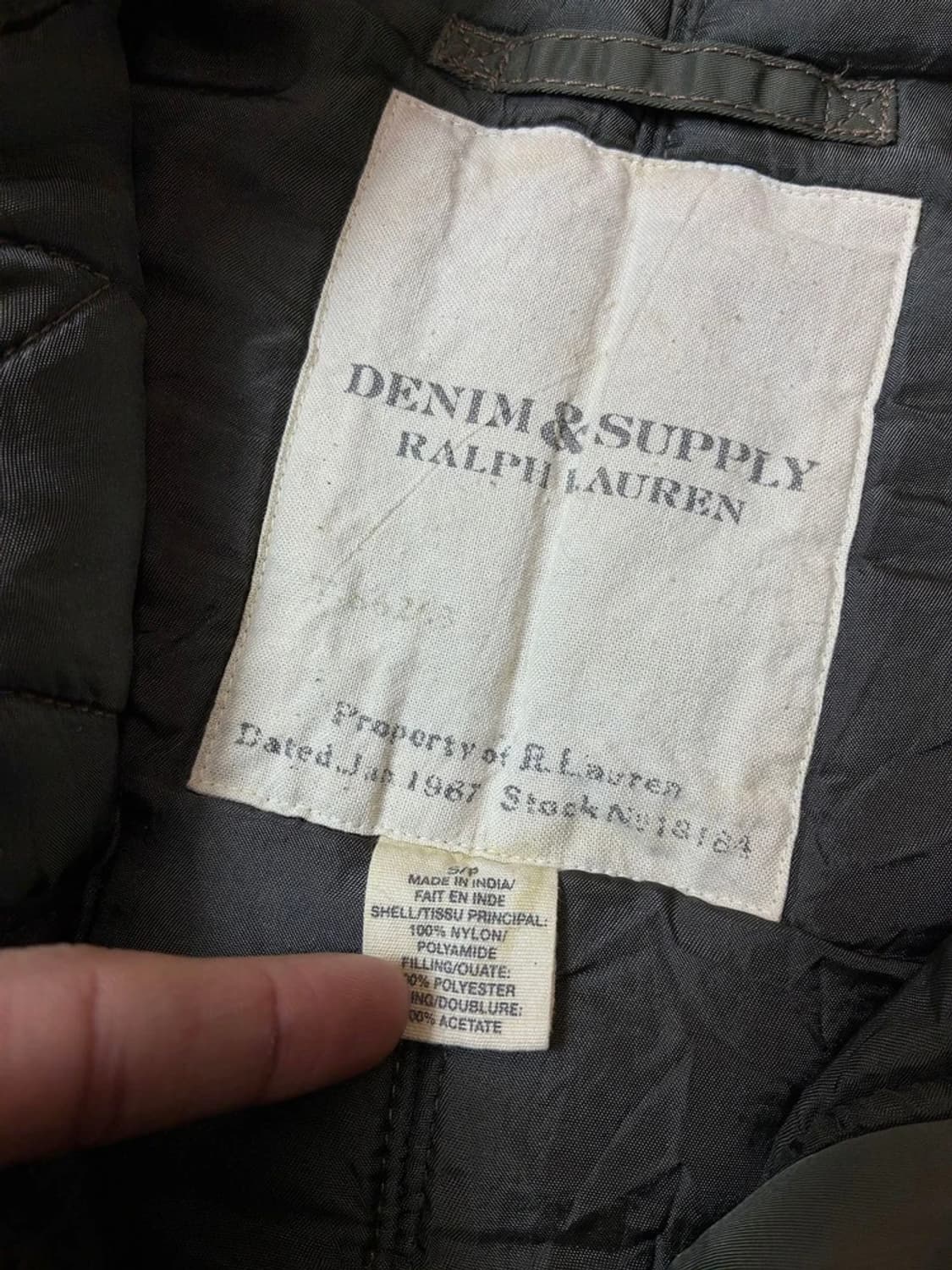 데님앤서플라이 00's N-2B 플라이트 후디 자켓 PN6886 상품이미지8