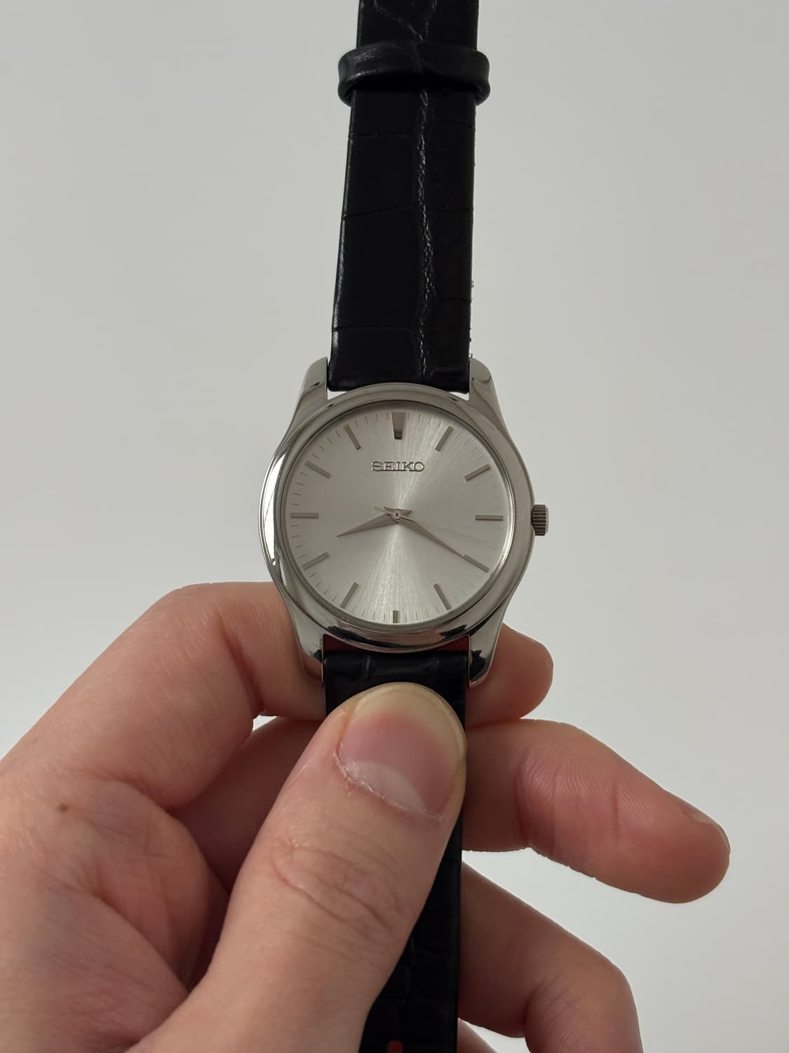 세이코 x 나노유니버스 실버 쿼츠 남성 상품이미지3