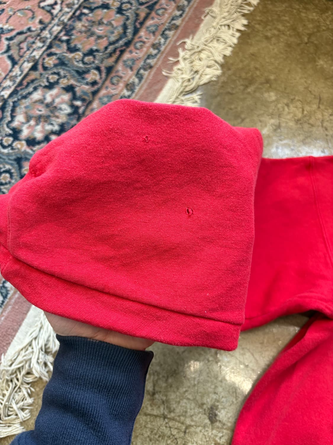 Gildan 크랙 프린팅 빈티지 스웻 후디 상품이미지7