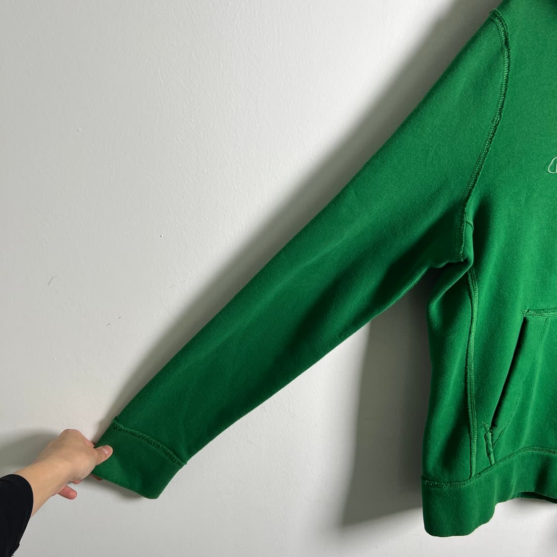 아베크롬비 빈티지 그린 후드티 M 상품이미지6