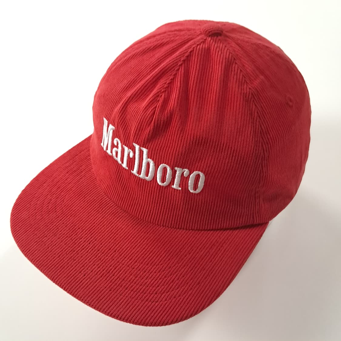 CJ710 말보로 90s 레드 코듀로이 모자 볼캡 상품이미지2