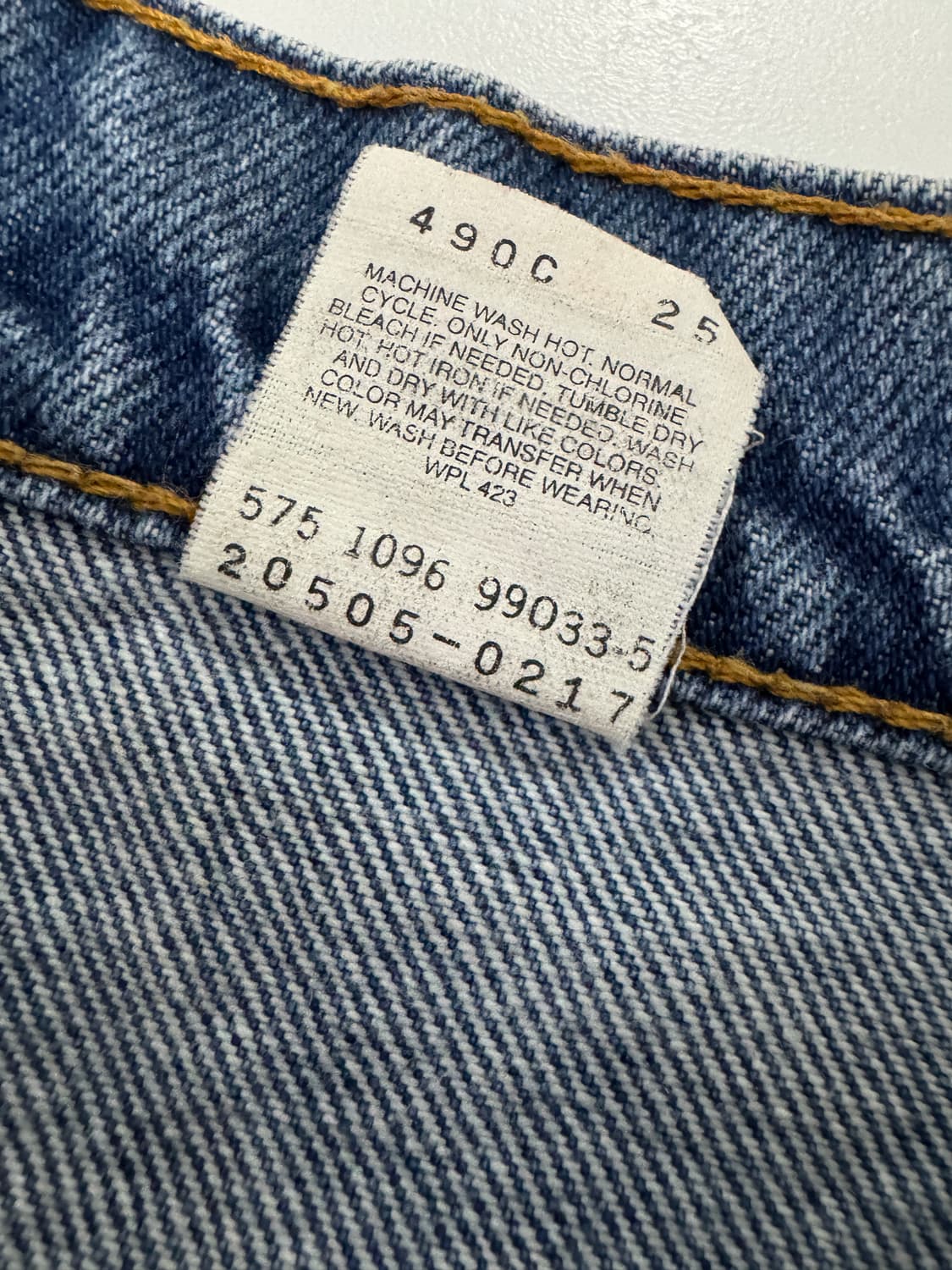 90s 리바이스 505 usa made 상품이미지3