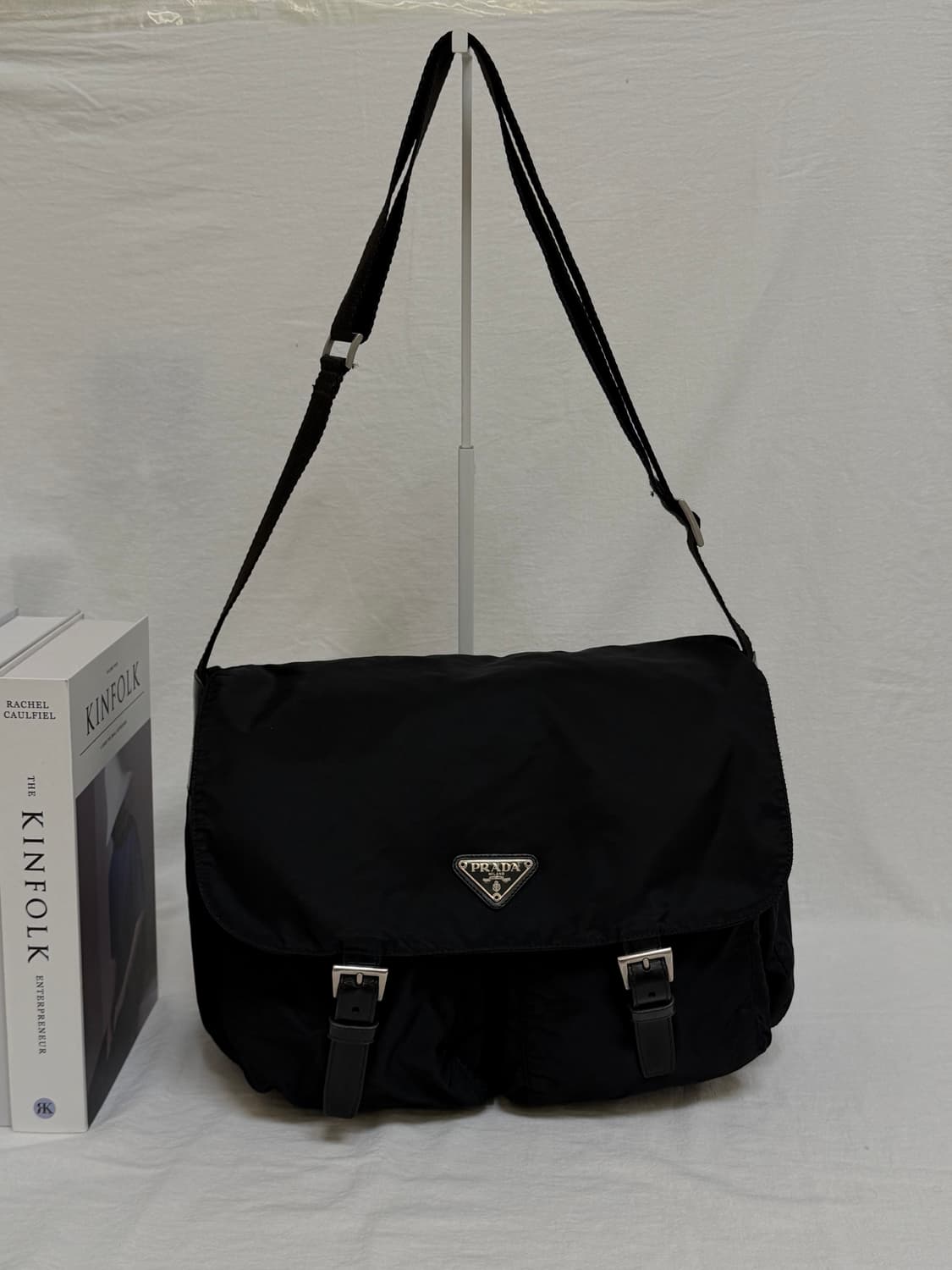 정품 프라다 포코노 나일론 투포켓 메신저백 크로스백 상품이미지8