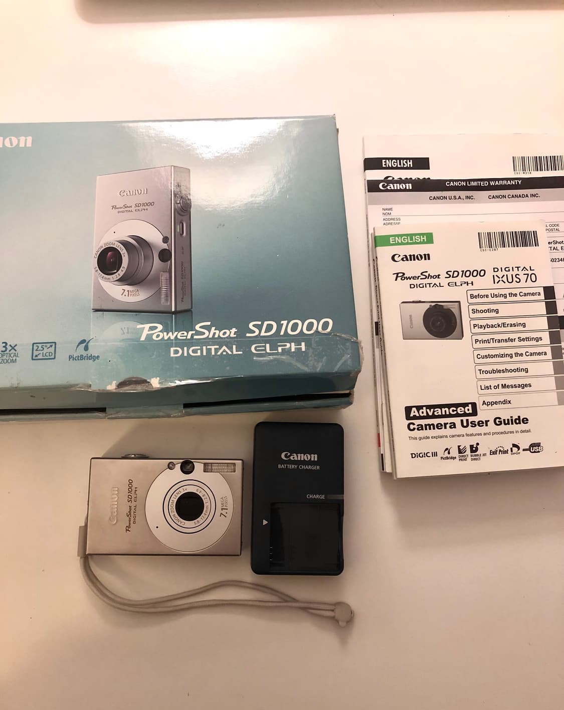 작례있음) 풀박스 캐논 익서스70 ixus70 상품이미지1