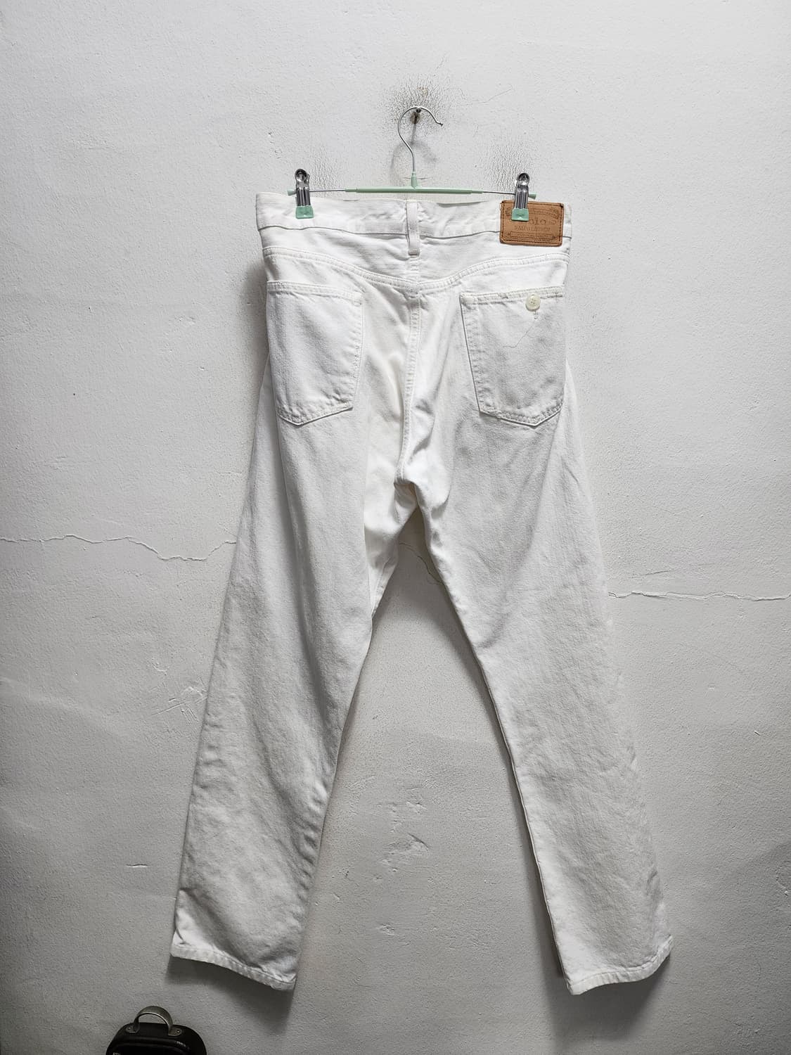 폴로 varick slim 스트레이트 화이트 데님 상품이미지1