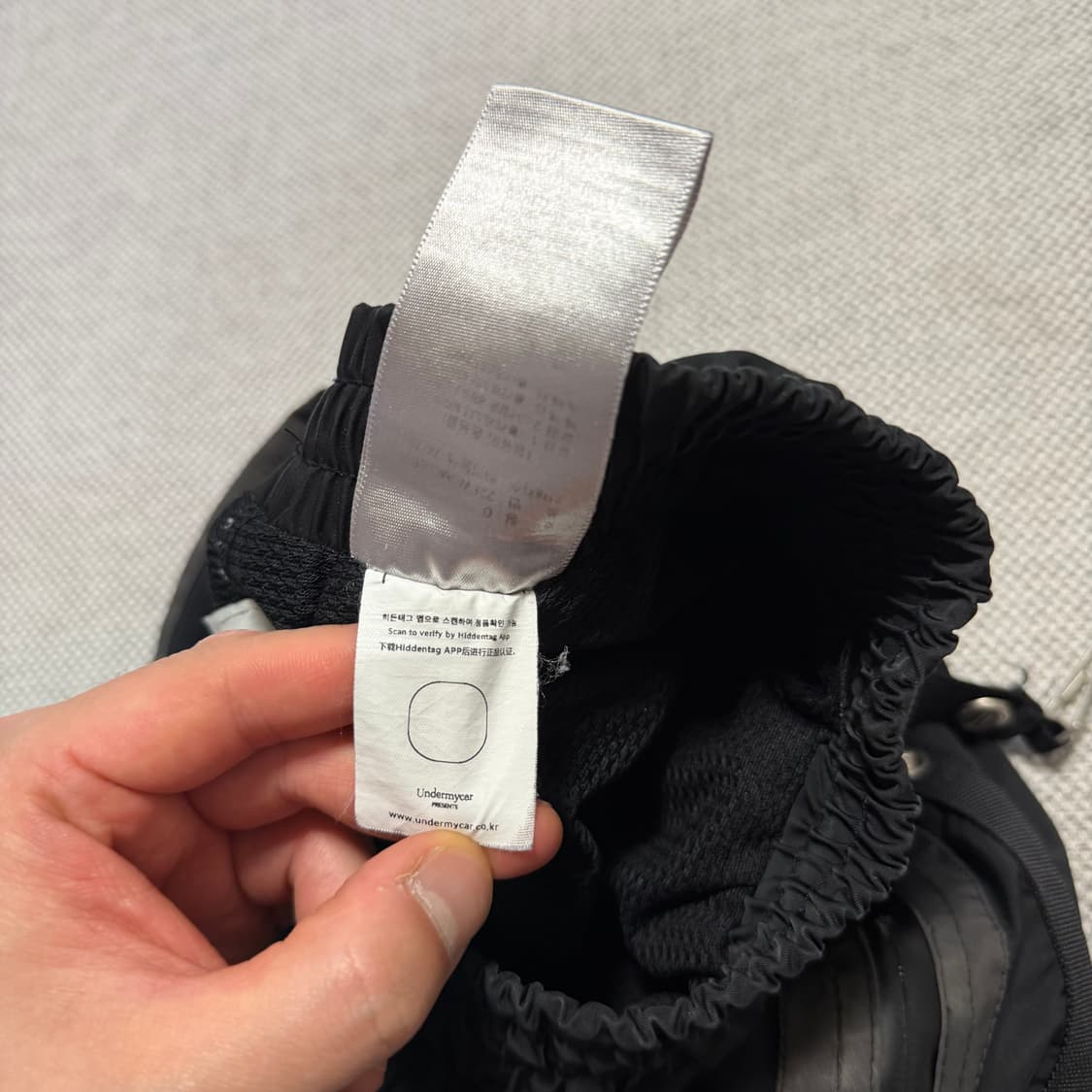 언더마이카 리전01 트위스트 지퍼 라인 테이핑 팬츠 상품이미지7