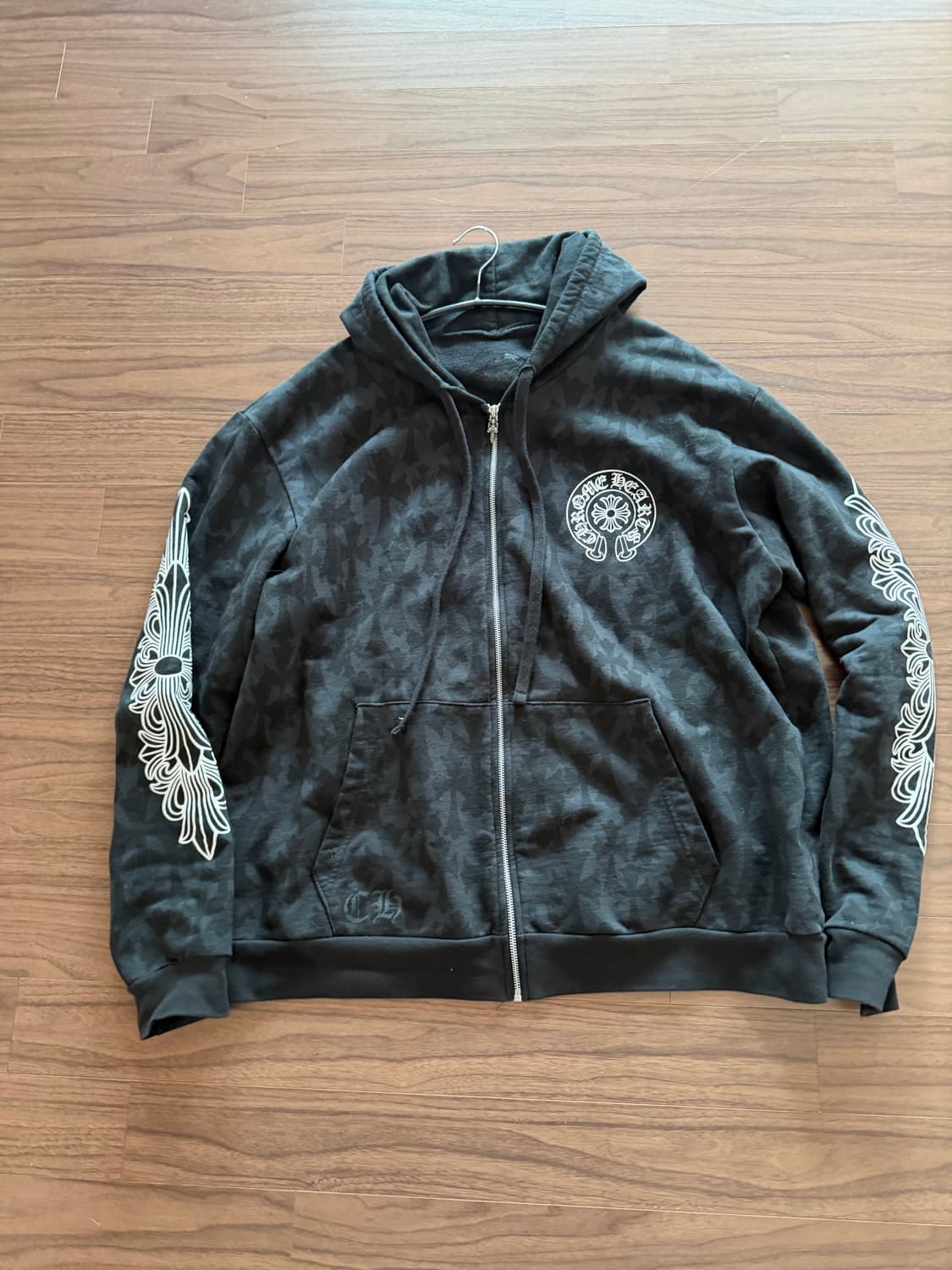 크롬하츠 세메터리 후드집업 XL 상품이미지1