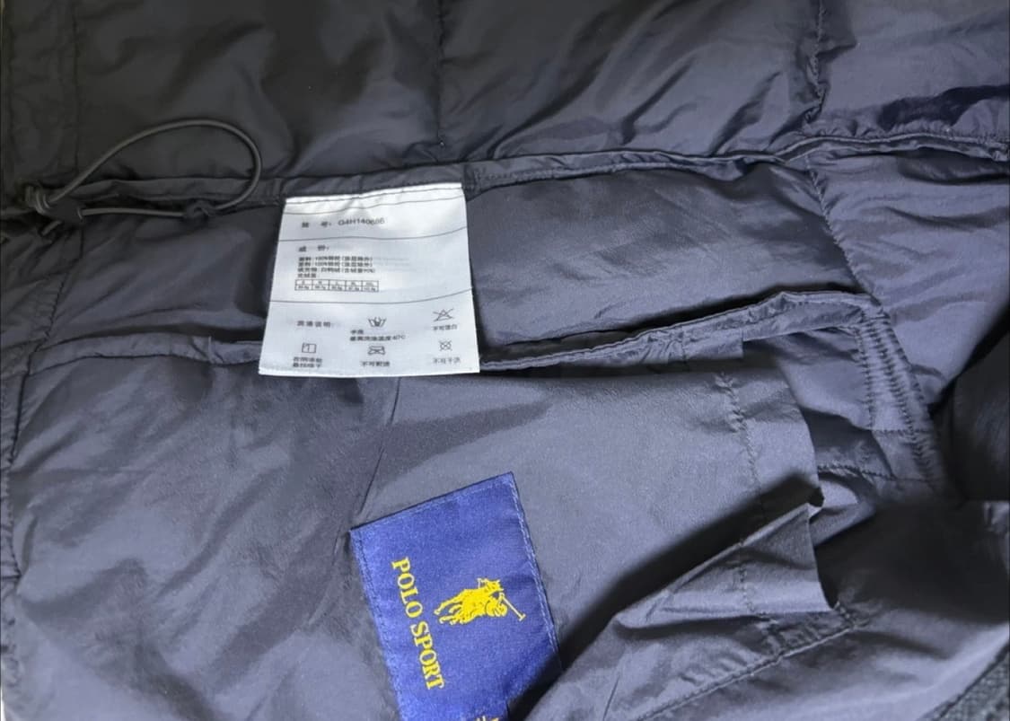 폴로 스포츠 후드 패딩조끼 / s 상품이미지2