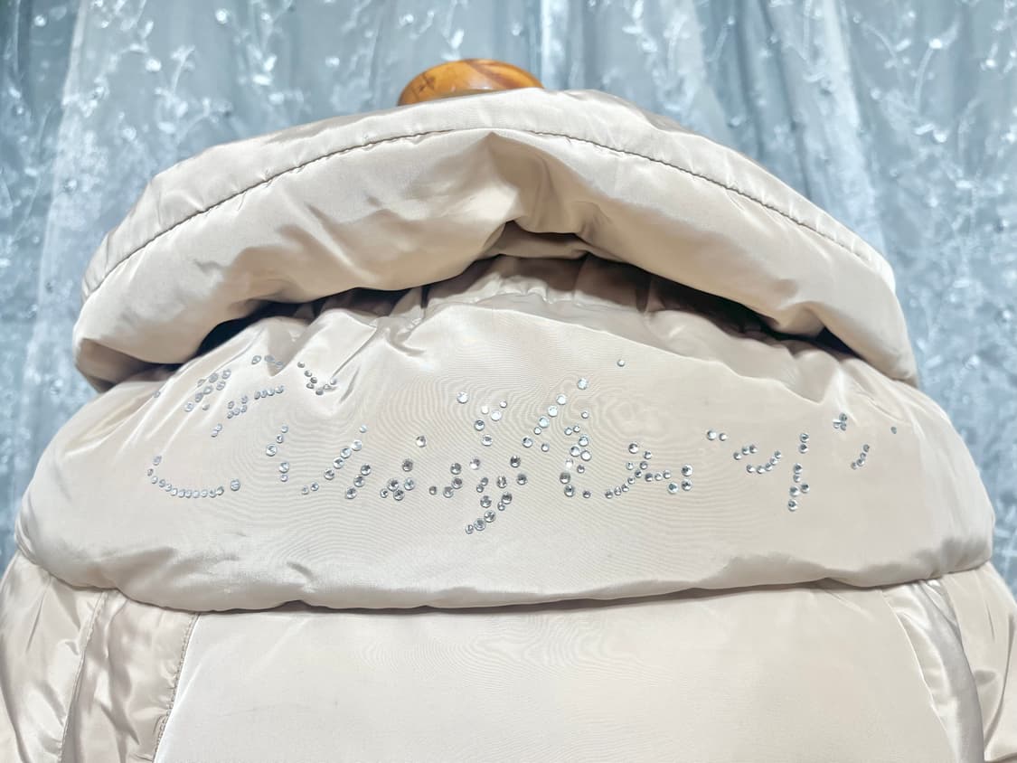 ((조건부덤)) 러블리한 오리털패딩 m사이즈/프릴장식/상태최상 상품이미지9