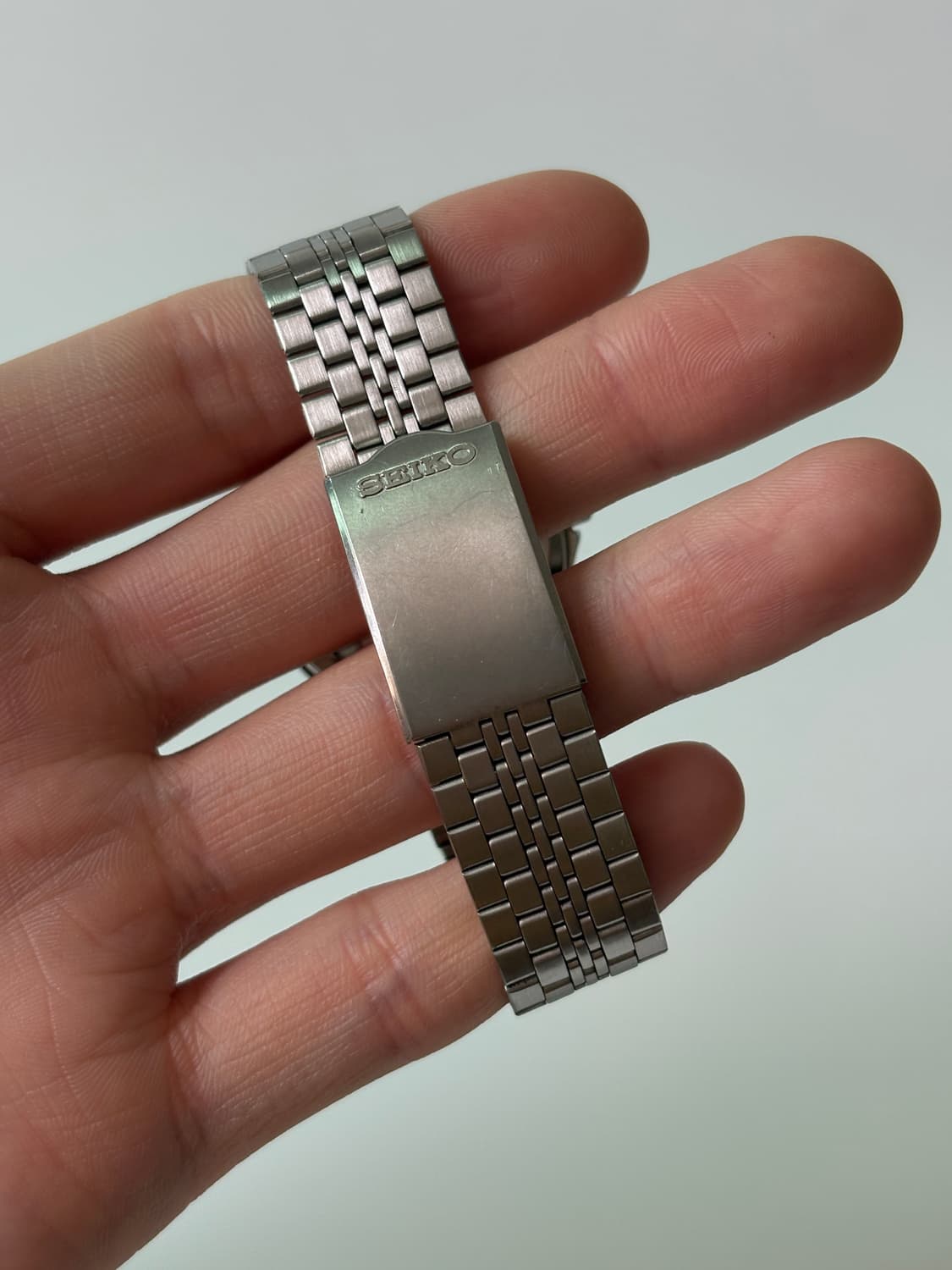 세이코 1980년대 Silverwave 네이비 다이얼 실버 쿼츠 남성 상품이미지6