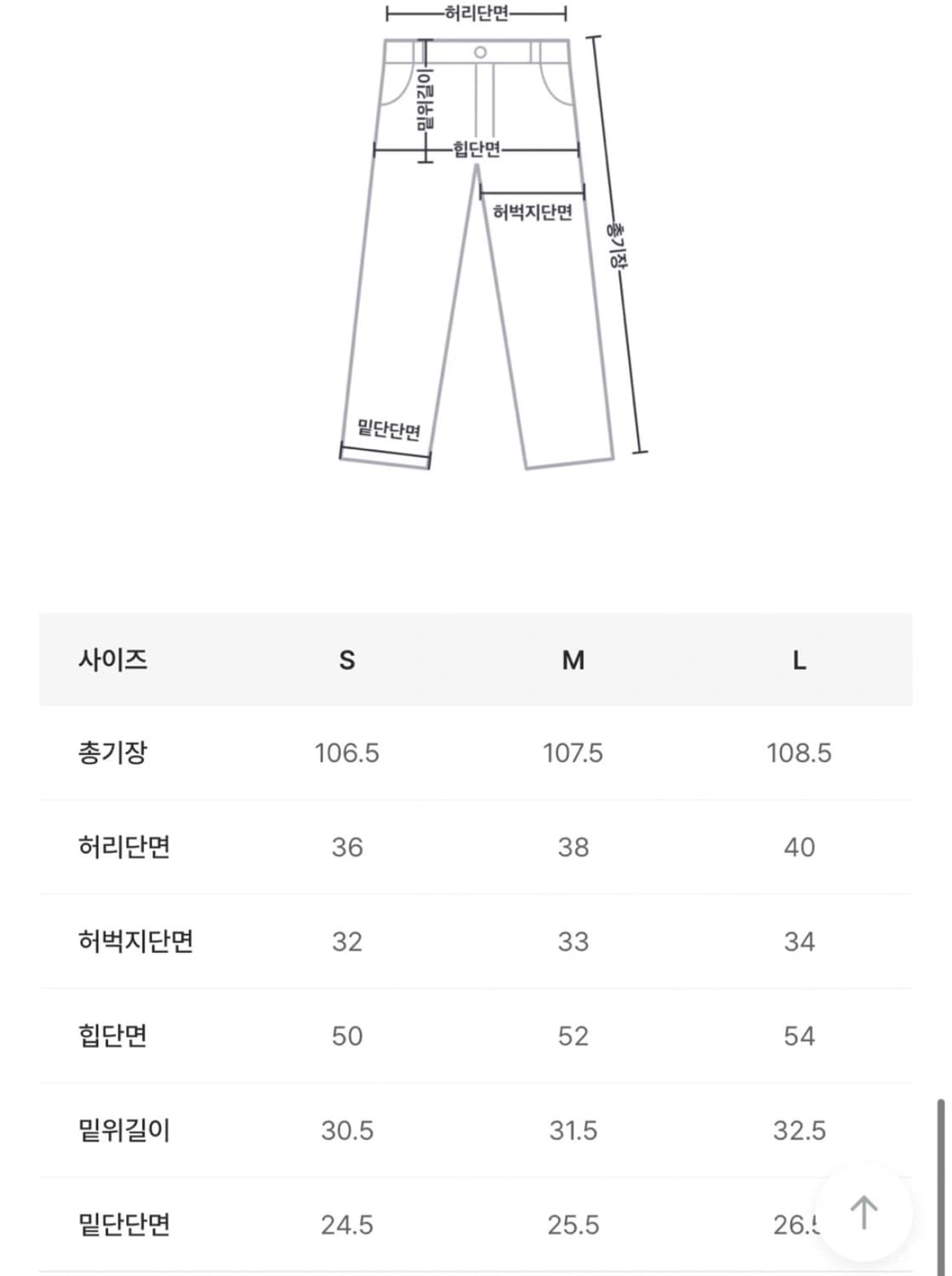 블랙업 SUMMER WASHING WIDE 042 상품이미지4