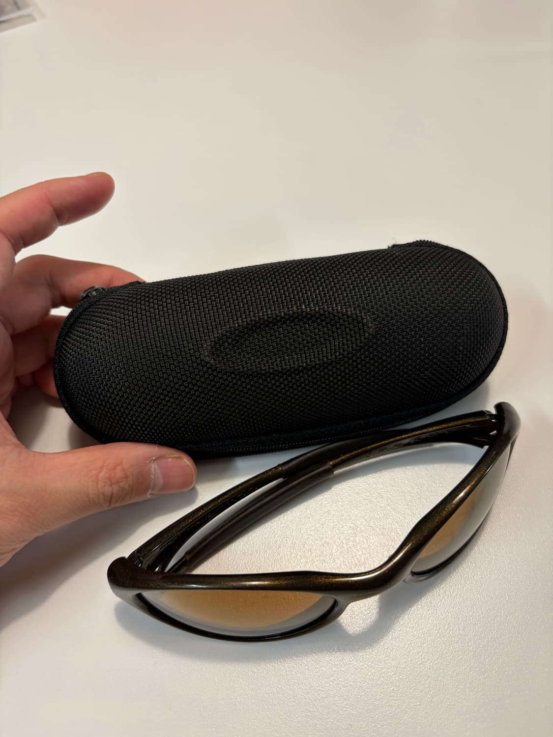 빈티지 오클리 아이자켓 1.0 블랙펄 골드펄 골드이리듐 상품이미지6