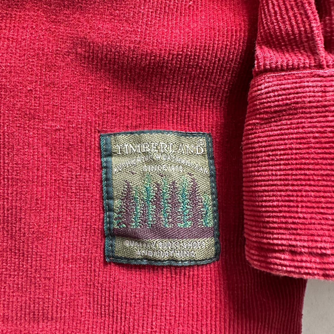 90s 팀버랜드 코듀로이 워크 셔츠 XL 상품이미지6