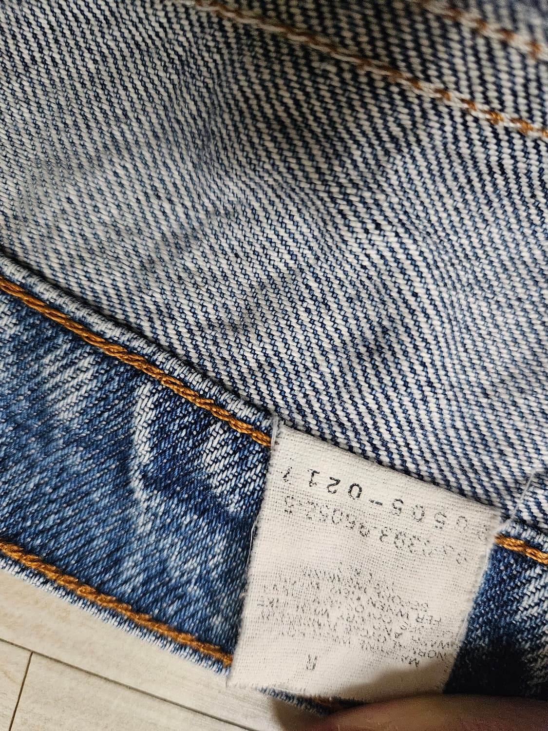 90s USA Levis 505 허리44 상품이미지7