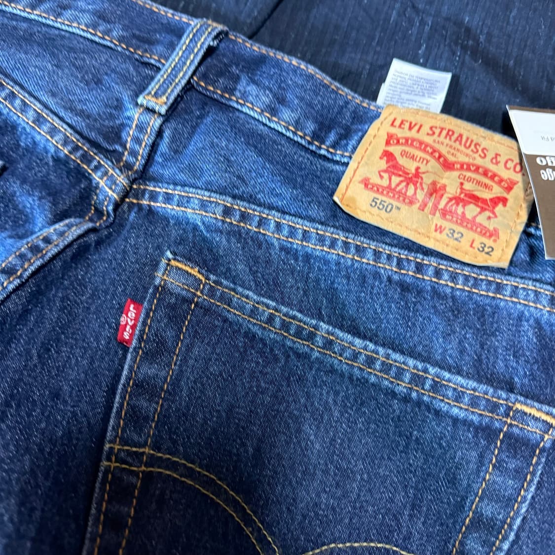 리바이스 550 릴렉스 핏 데님 팬츠 32 상품이미지6