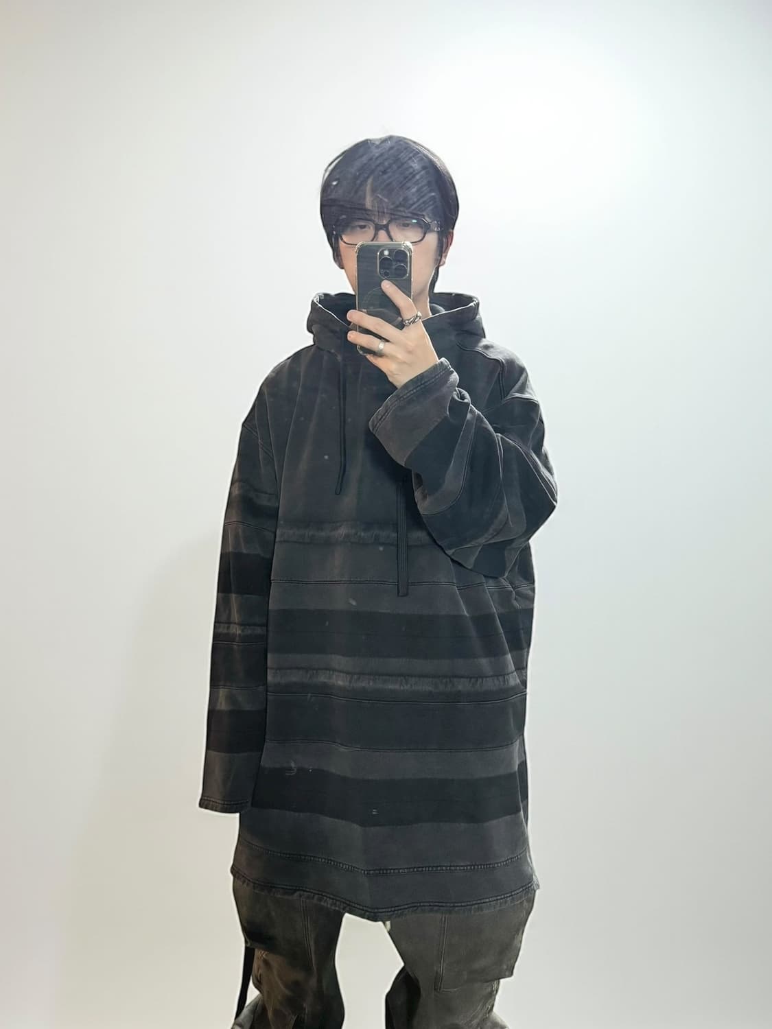 발렌시아가 20SS 워시드 오버 후디 M 상품이미지3